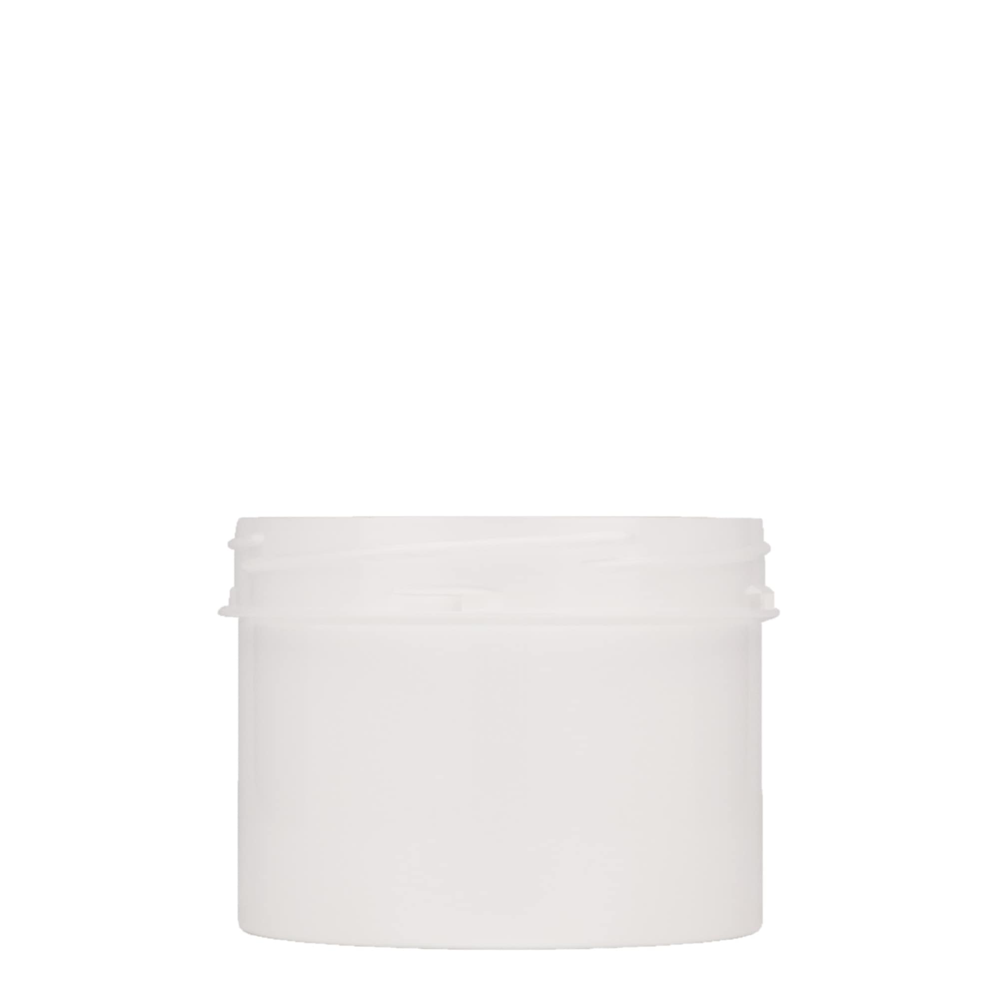 300 ml barattolo in plastica 'Securilock', PP, bianco, bocca: chiusura a vite