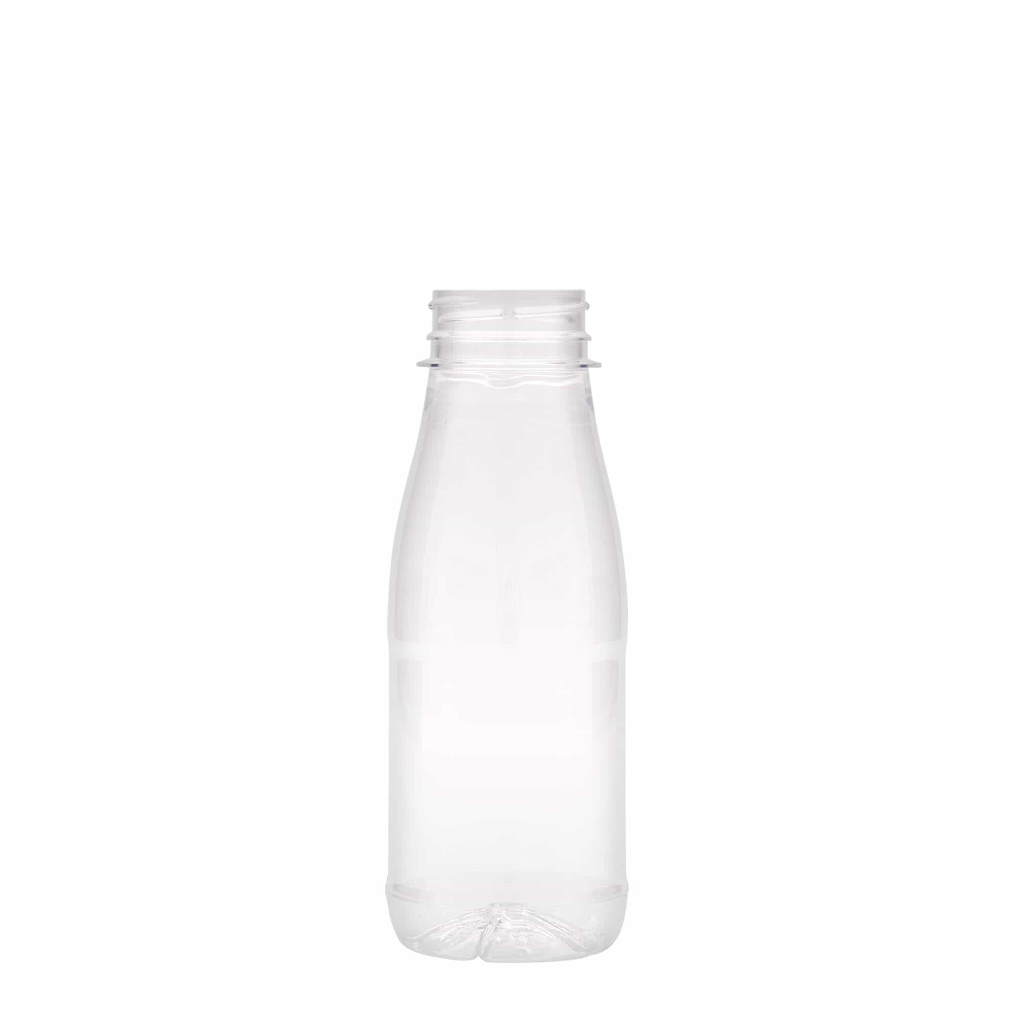 Bottiglia PET 250 ml 'Milk and Juice', plastica, bocca: 38 mm