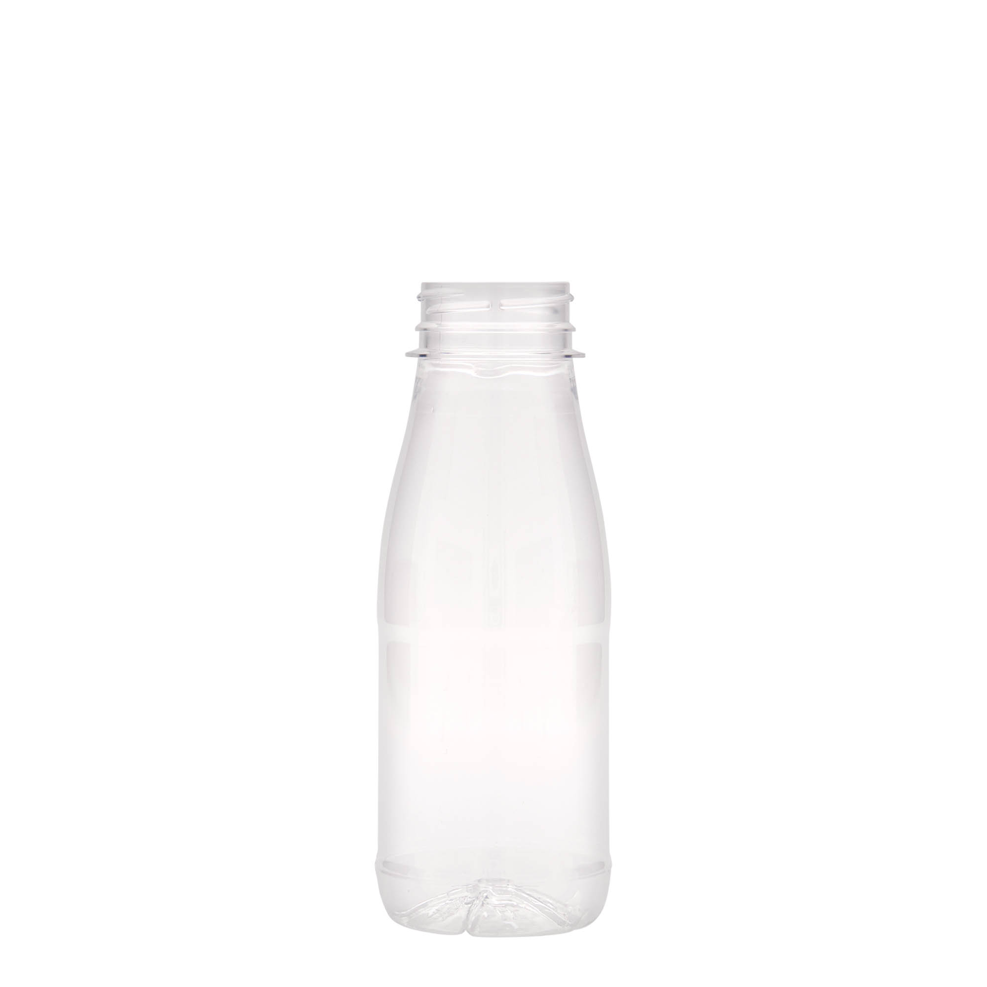 Bottiglia PET 250 ml 'Milk and Juice', plastica, bocca: 38 mm