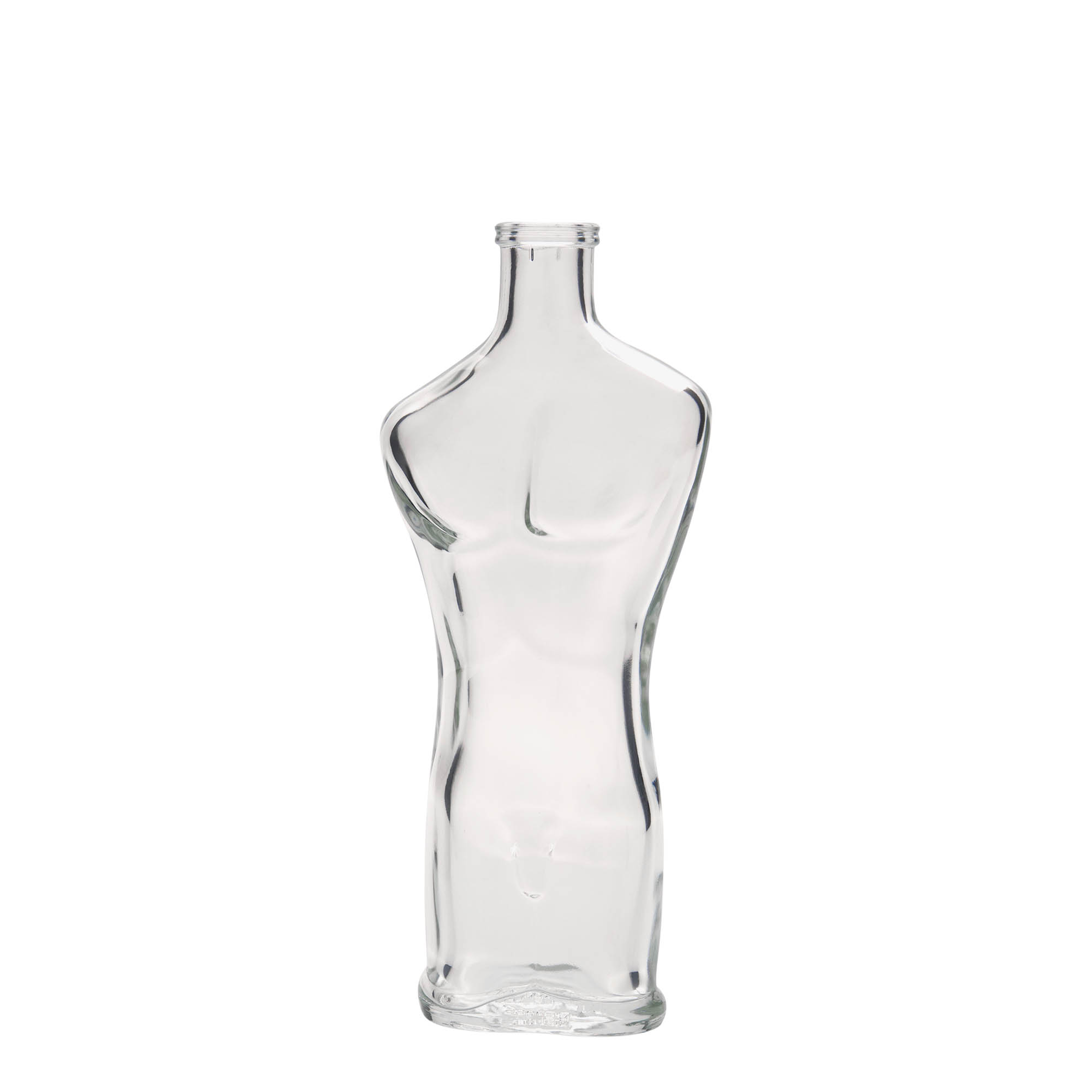 Bottiglia di vetro da 200 ml 'Adam', bocca: sughero Bottiglia di vetro da 200 ml 'Adam', bocca: sughero