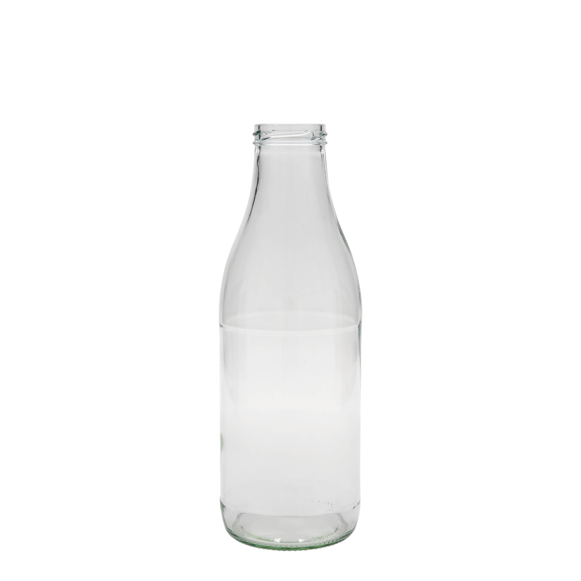 1.000 ml Bottiglia a collo largo 'Lorenzo', vetro, imboccatura: Twist-Off (TO 48) 1.000 ml Bottiglia a collo largo 'Lorenzo', vetro, imboccatura: Twist-Off (TO 48)