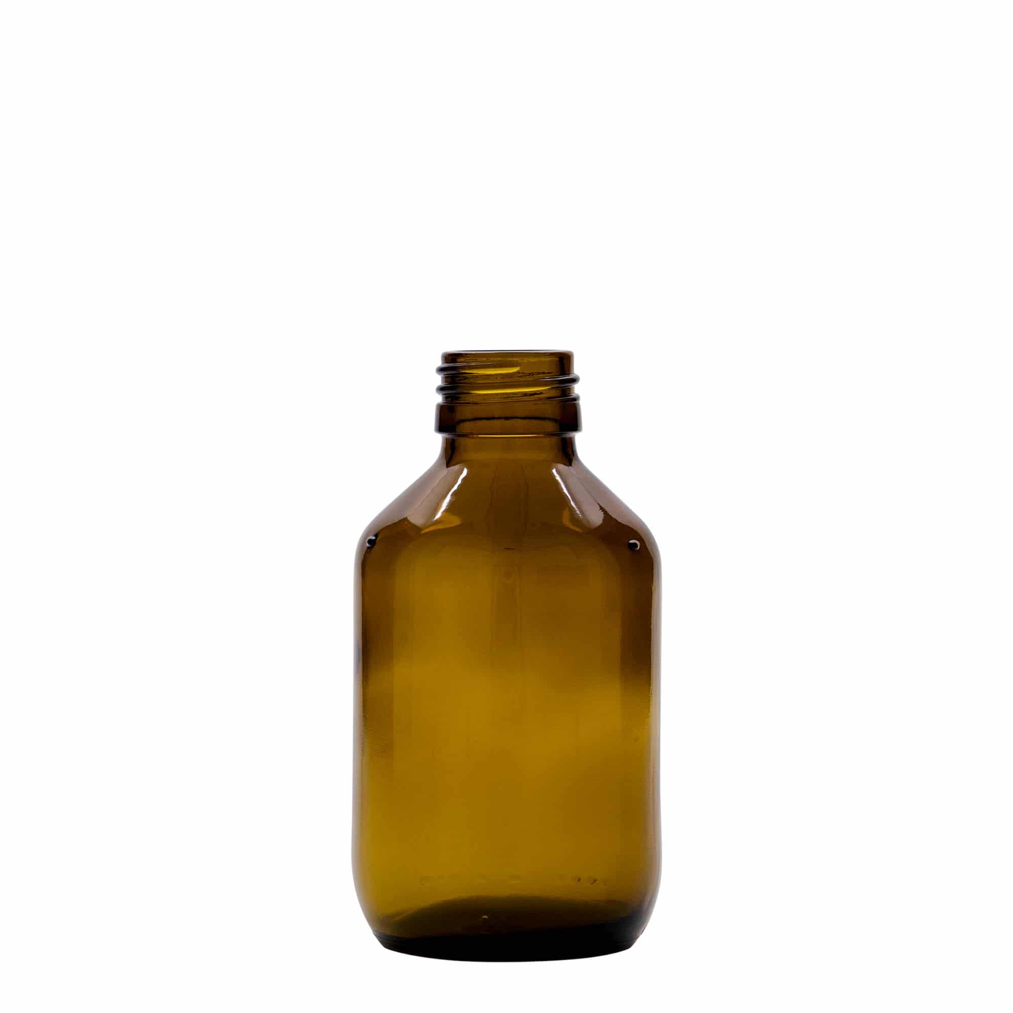 150 ml, Flacone farmaceutico, marrone, vetro, imboccatura: PP 28 150 ml, Flacone farmaceutico, marrone, vetro, imboccatura: PP 28