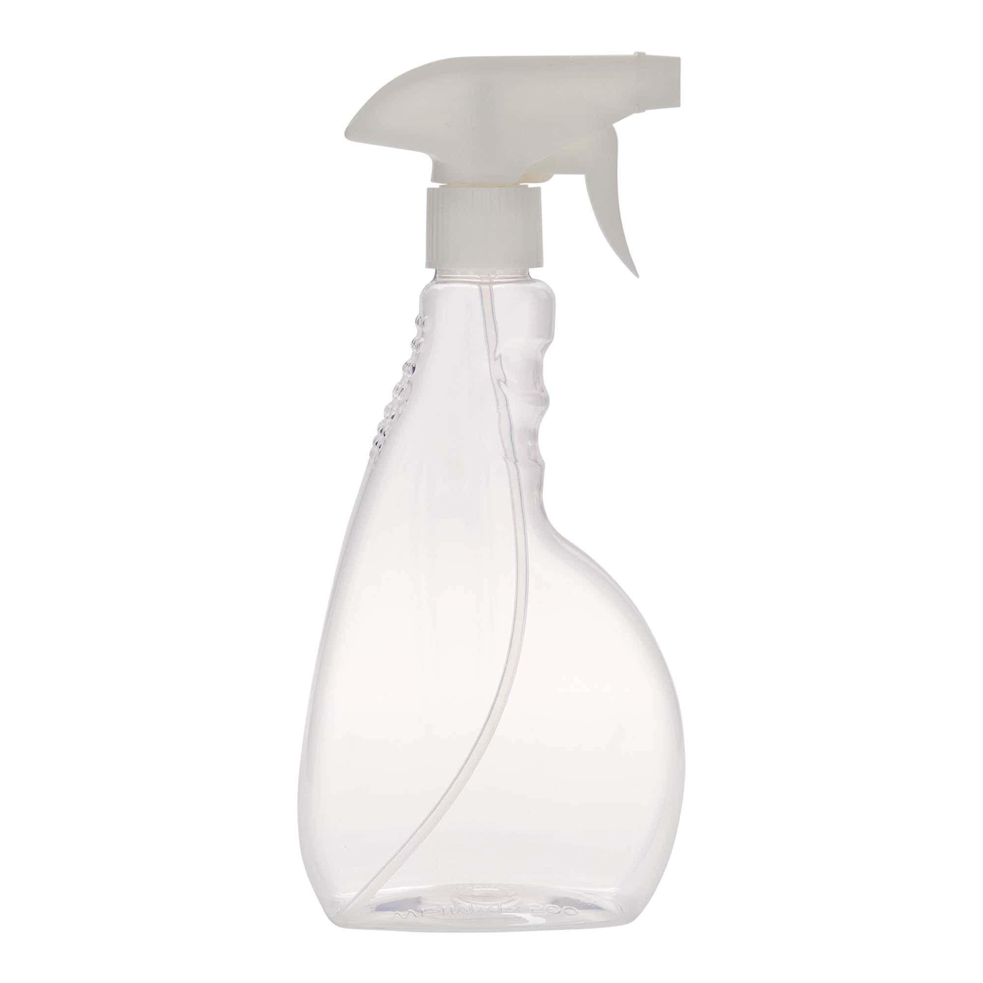 500 ml Flacone spray in PET 'Piccobello', rettangolare, in plastica, imboccatura: a vite