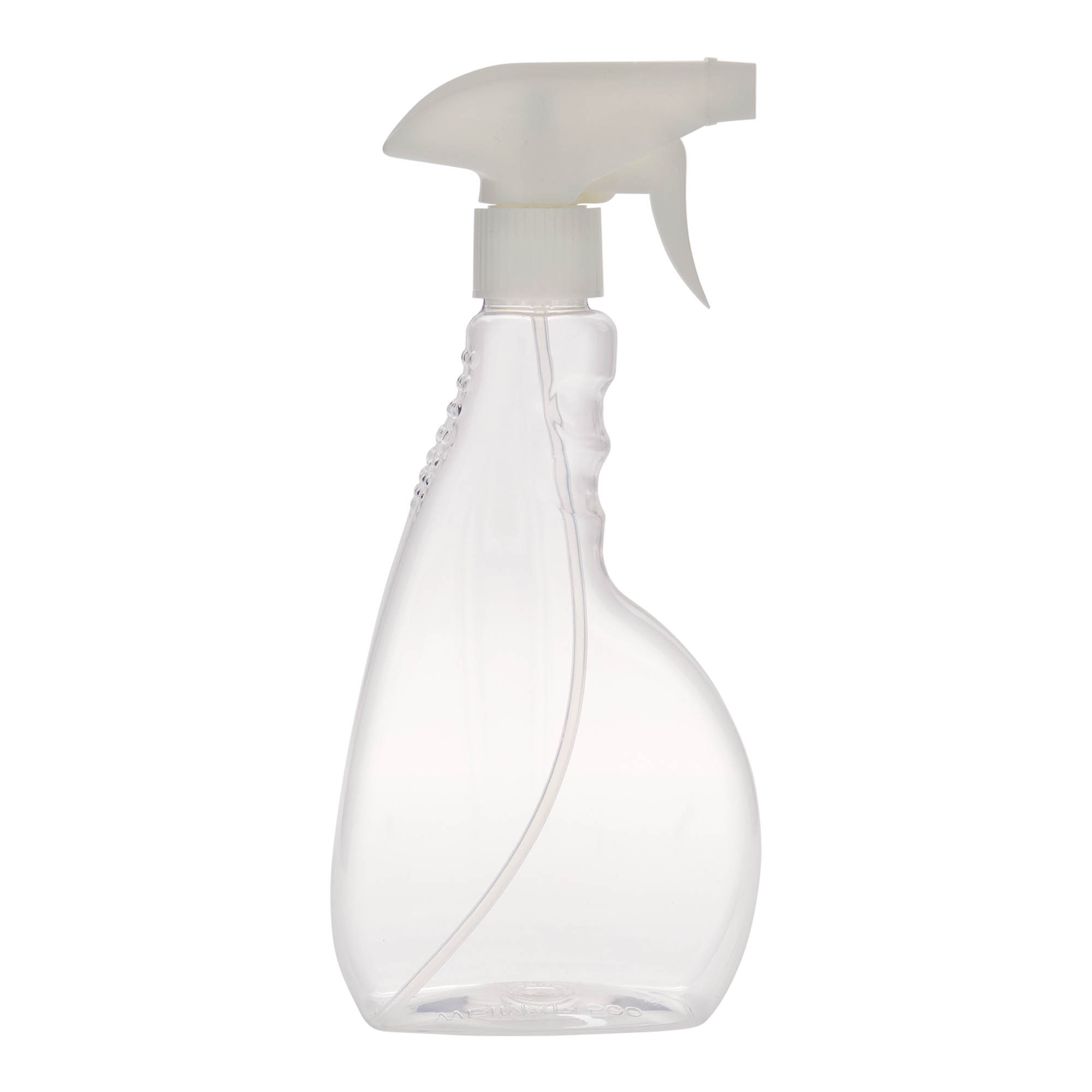 500 ml bottiglia spray in PET 'Piccobello', rettangolare, plastica, bocca: chiusura a vite