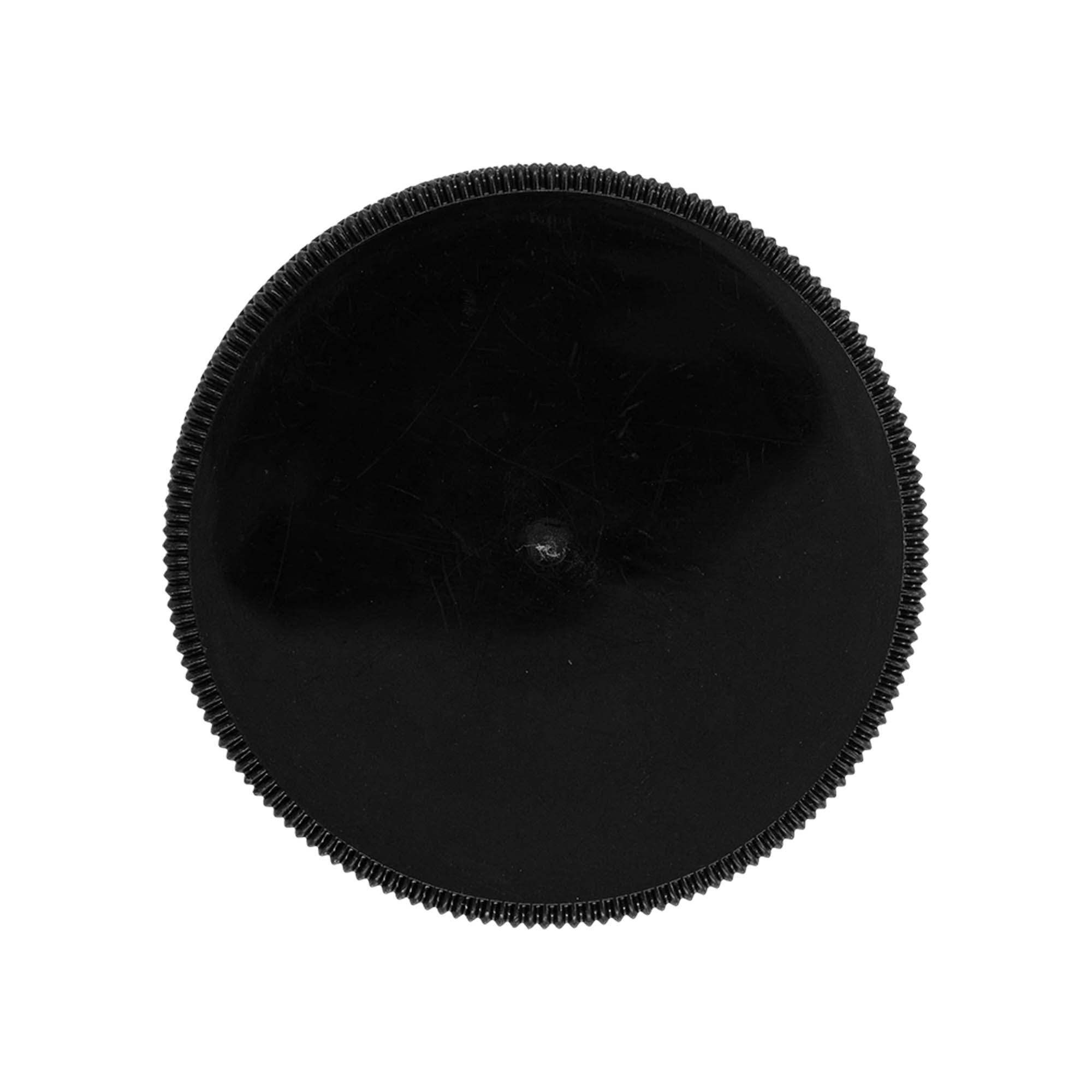 Tappo a vite con inserto in EPE, plastica PP, nero, per bocca: DIN 60 Tappo a vite con inserto in EPE, plastica PP, nero, per bocca: DIN 60