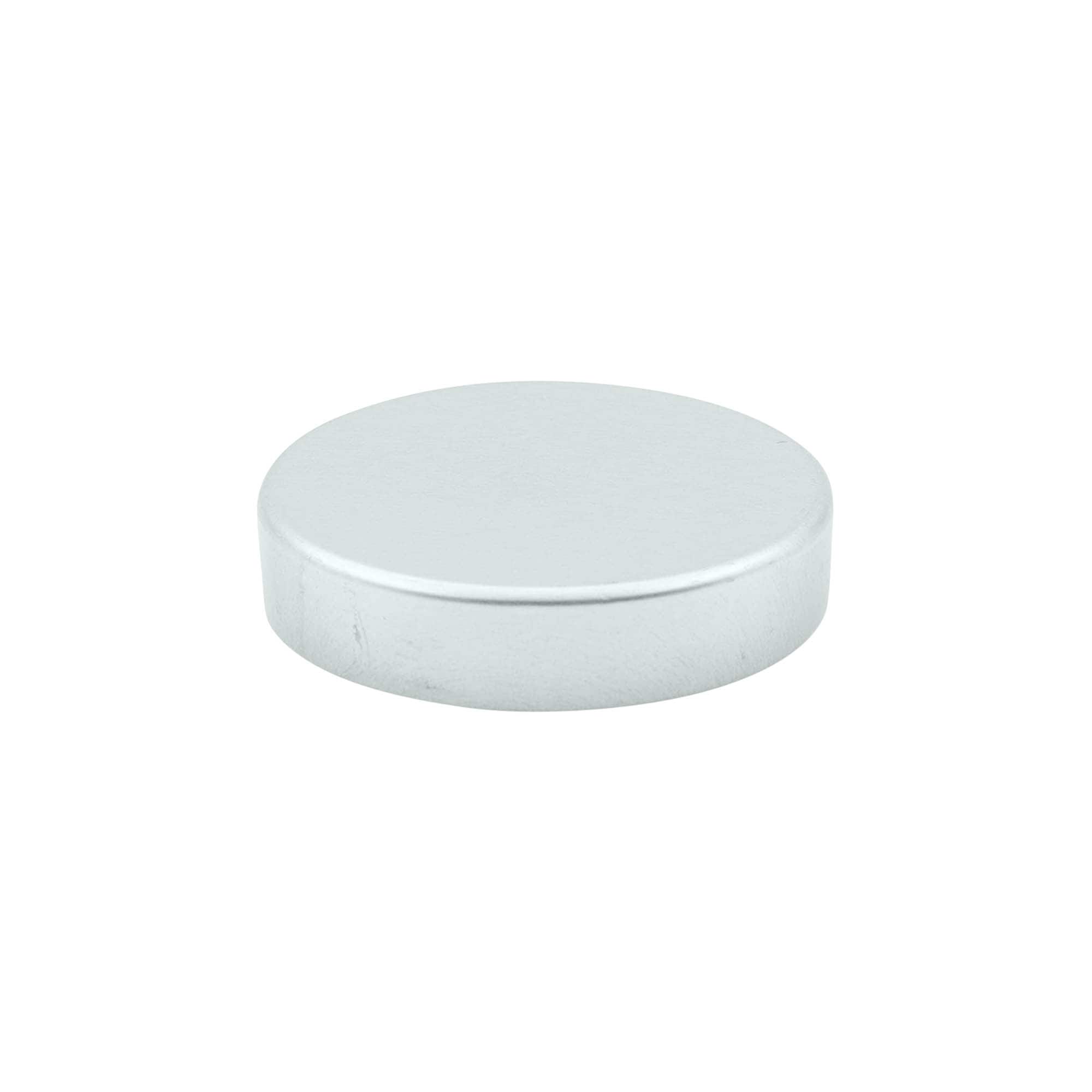 Tappo a vite, metallo, argento, per bocca: 45/400