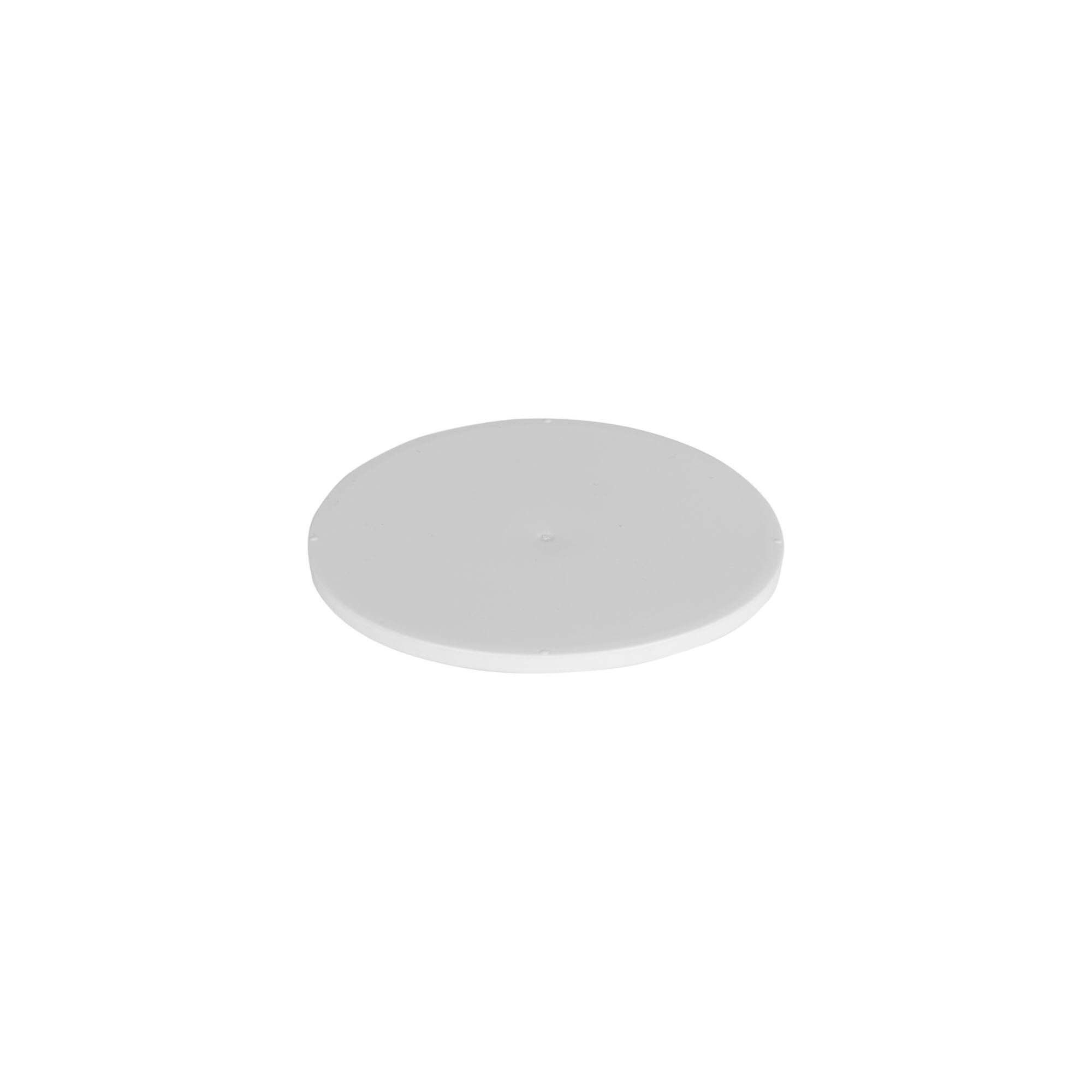 Disco di copertura per 150 ml 'Bianca', plastica PP, bianco