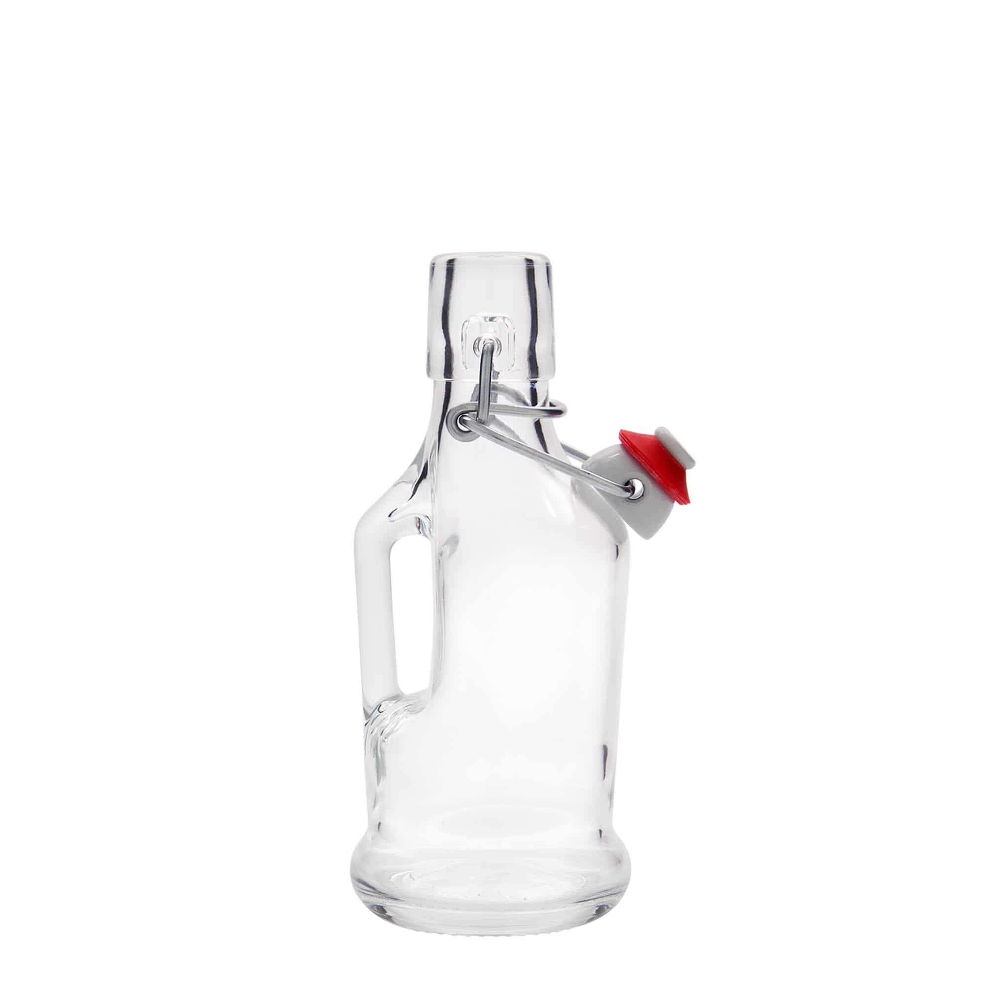 Bottiglia di vetro da 200 ml 'Classica', bocca: chiusura a leva