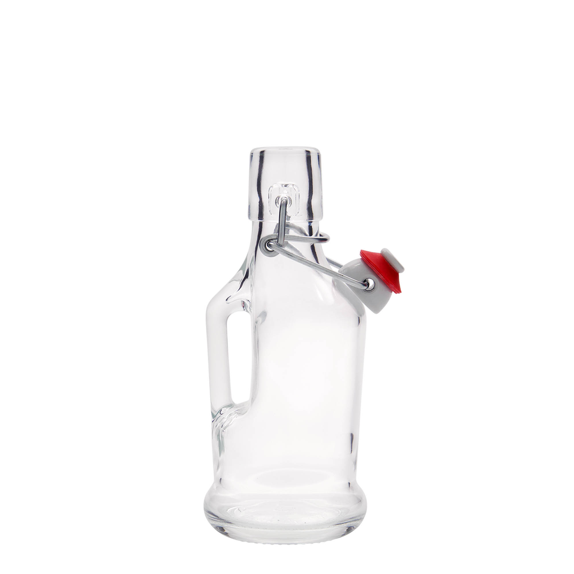 Bottiglia di vetro da 200 ml 'Classica', bocca: chiusura a leva