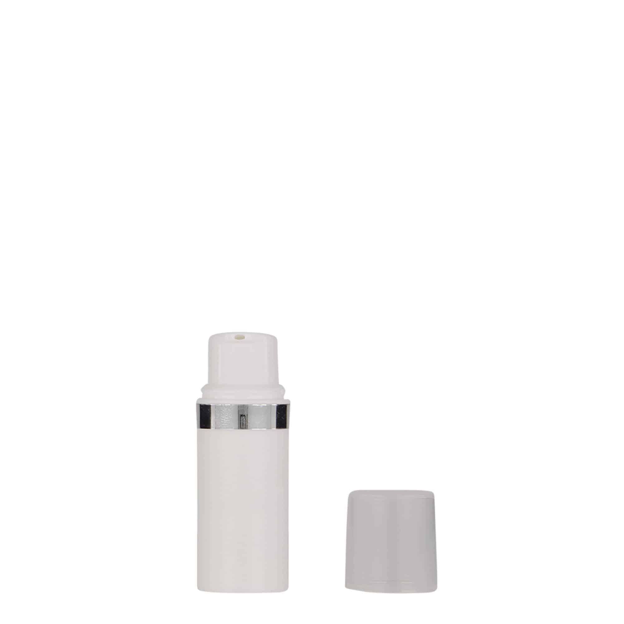 Dispenser airless da 5 ml 'Nano', plastica PP, bianco