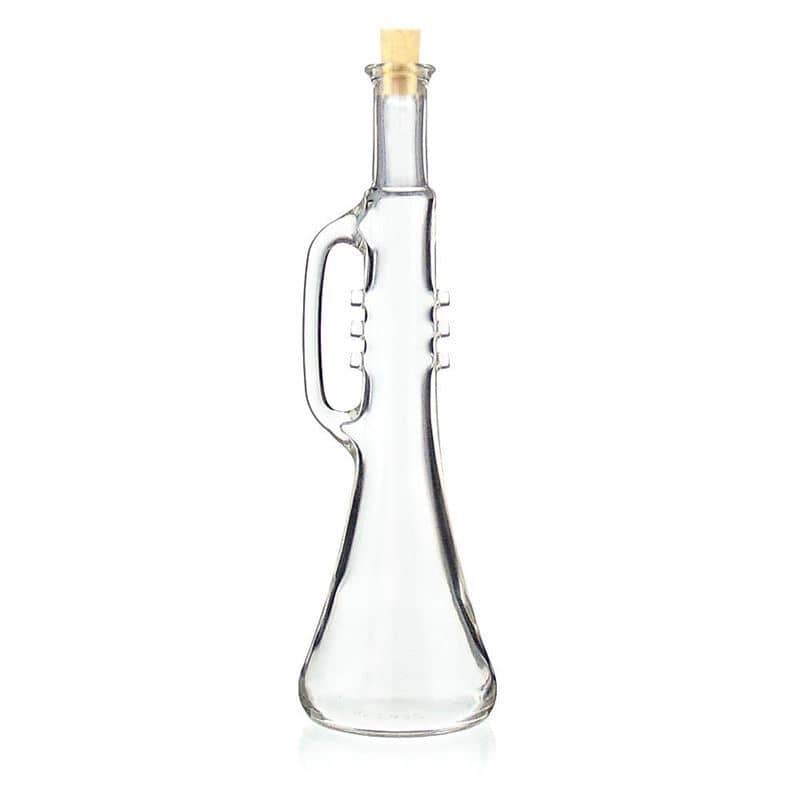 500 ml Bottiglia di vetro 'Tromba', imboccatura: fascetta 500 ml Bottiglia di vetro 'Tromba', imboccatura: fascetta