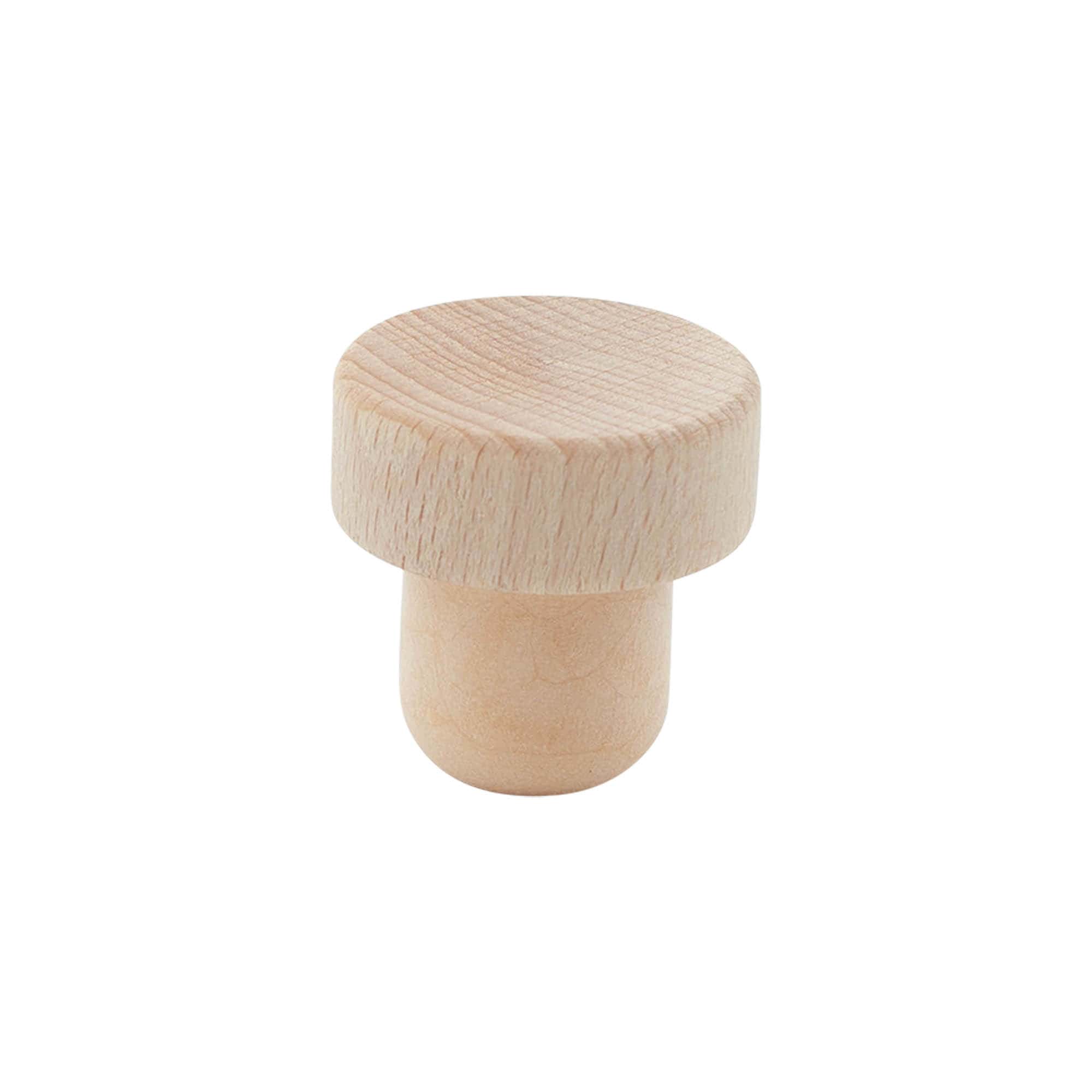 Tappo a manico 22,1 mm, legno/plastica, per bocca: sughero