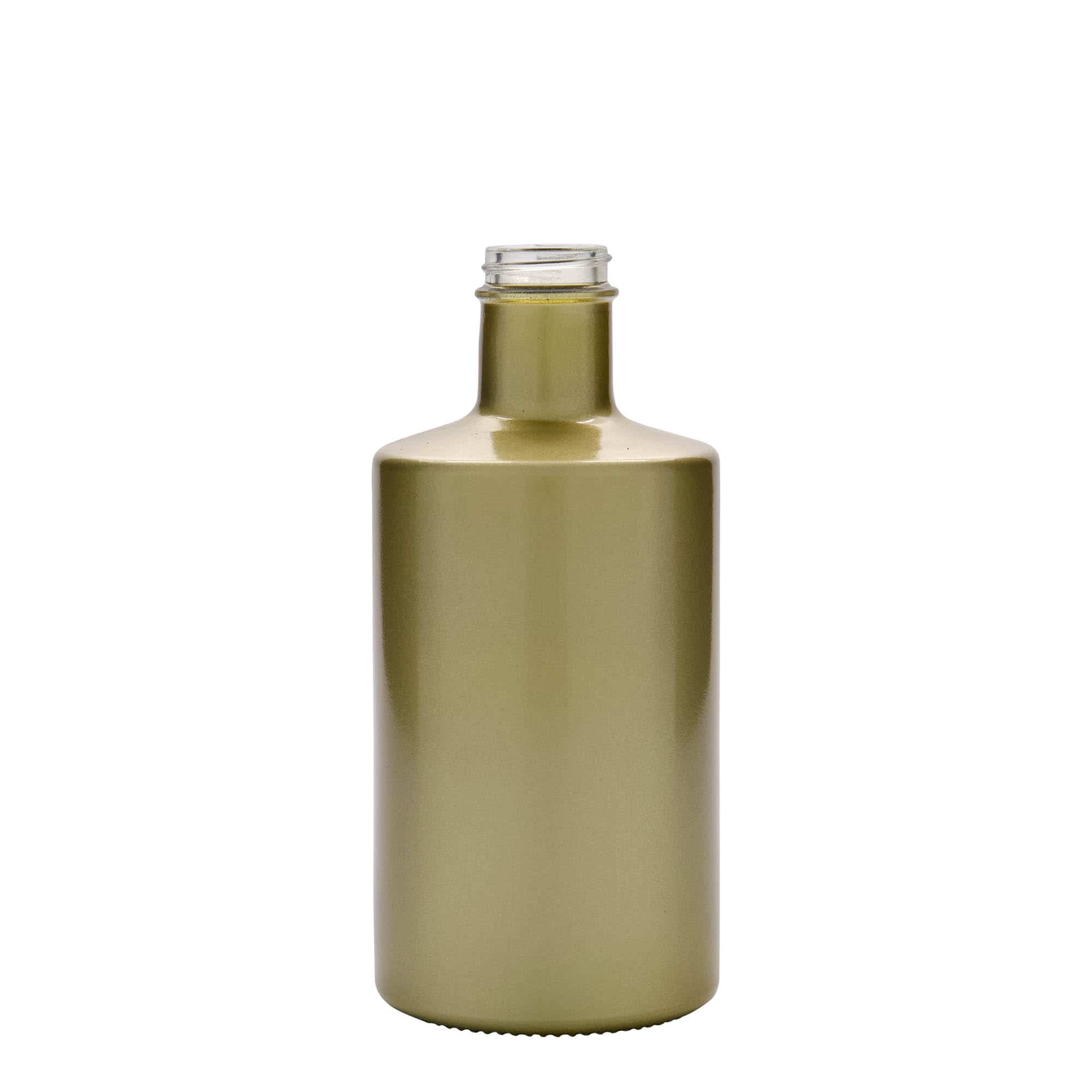 500 ml Bottiglia di vetro 'Caroline', oro, imboccatura: GPI 33