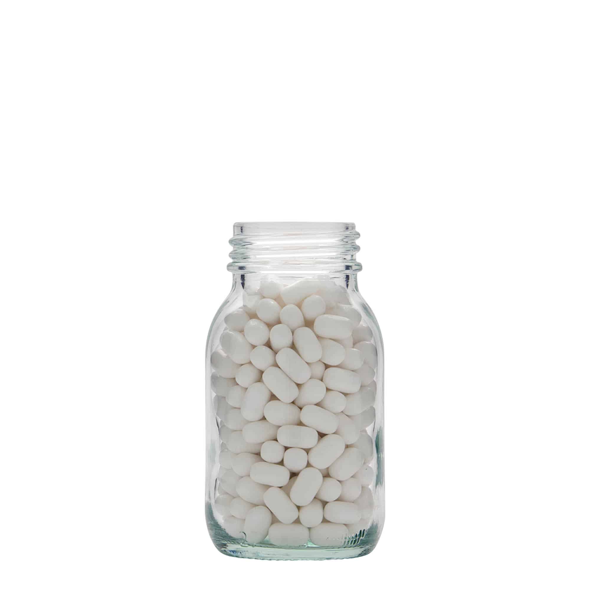 125 ml vaso a bocca larga, apertura: DIN 40