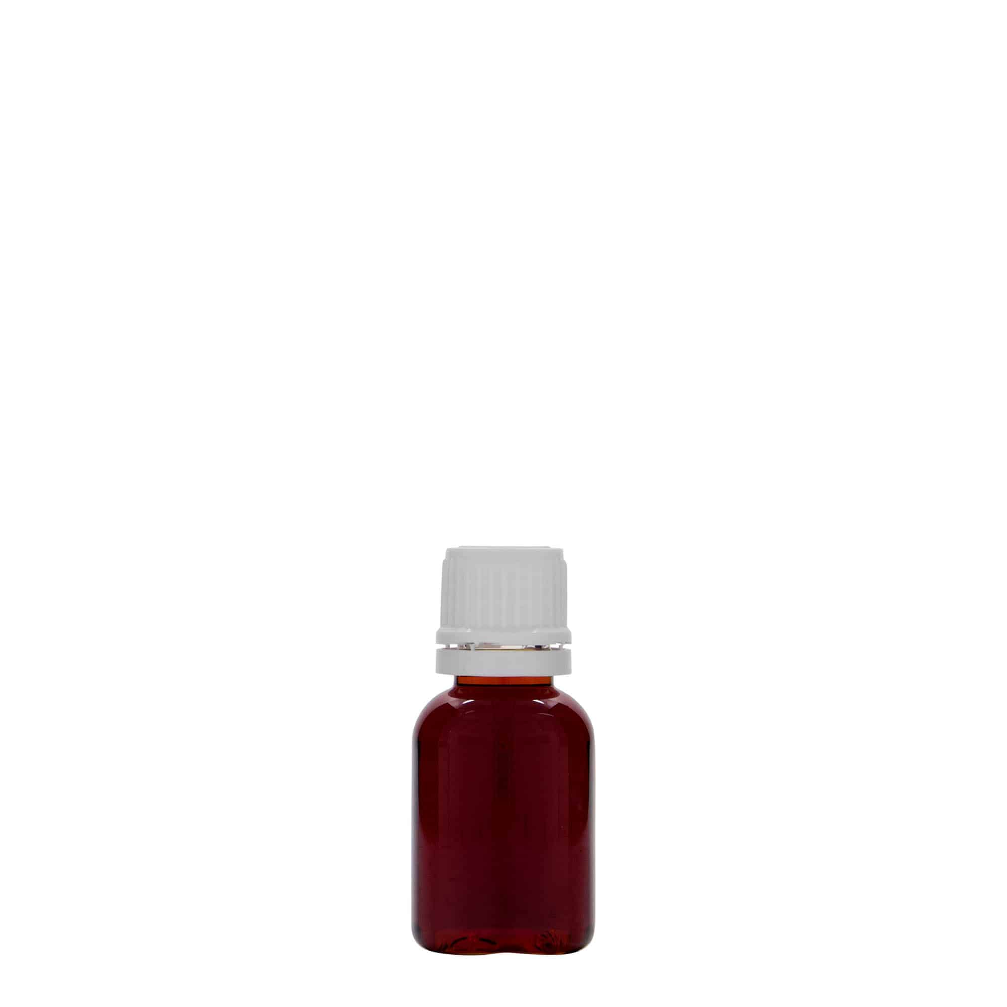 20 ml bottiglia medica in PET 'Easy Living', plastica, bocca: DIN 18