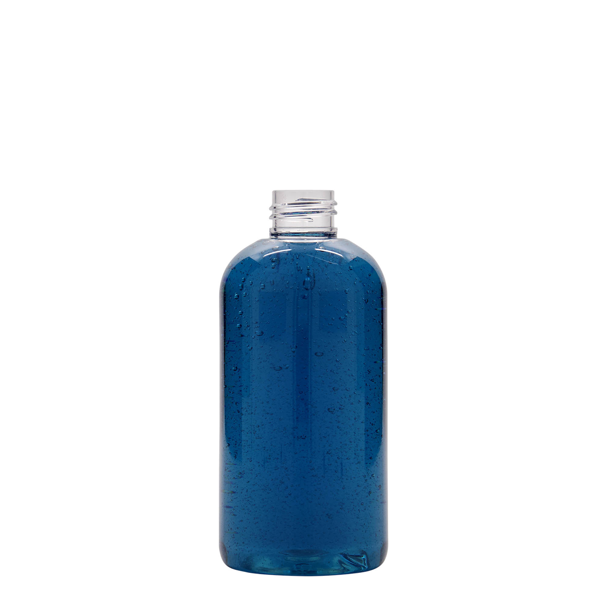 Bottiglia PET da 250 ml 'Boston', plastica, bocca: 24/410