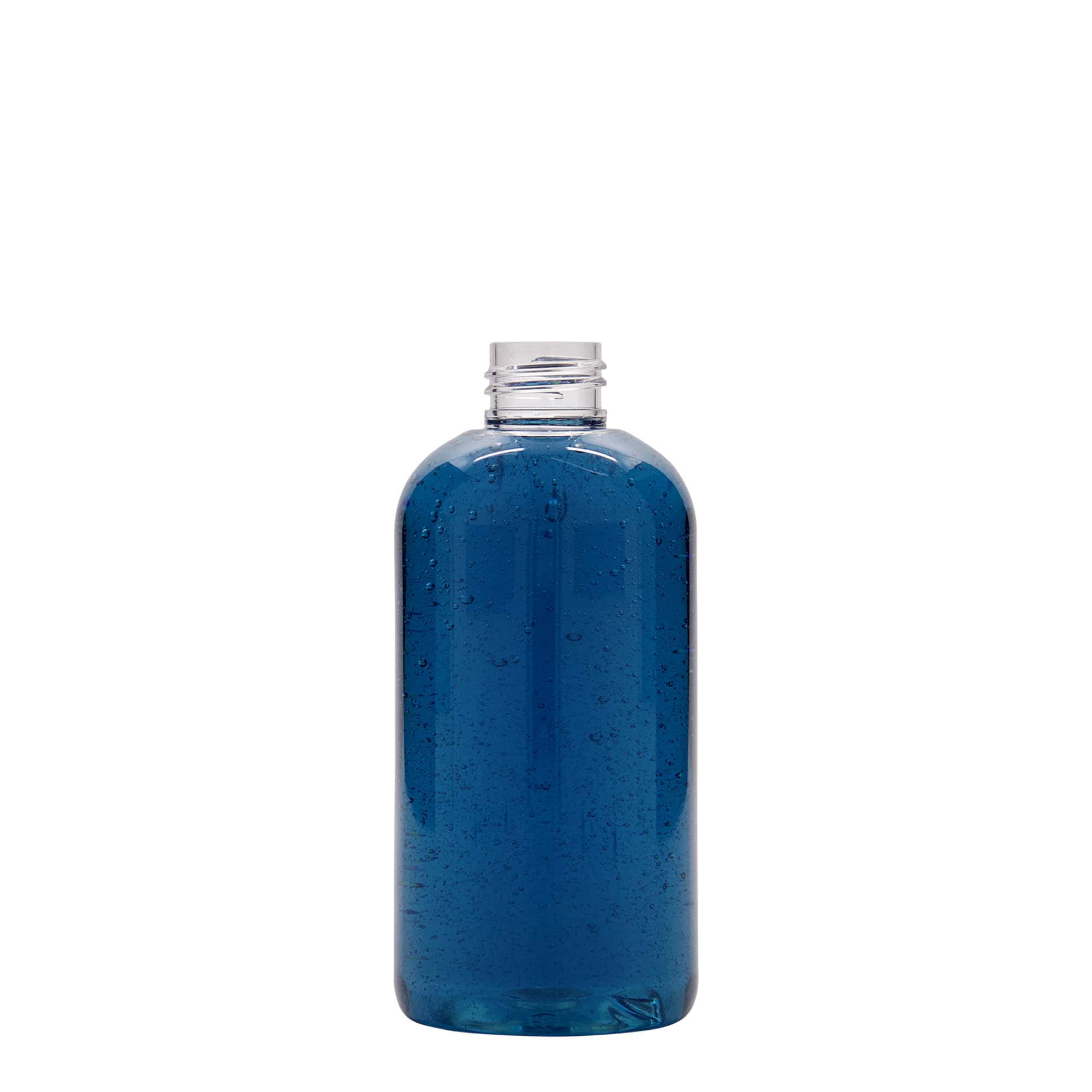 Bottiglia PET da 250 ml 'Boston', plastica, bocca: 24/410 Bottiglia PET da 250 ml 'Boston', plastica, bocca: 24/410