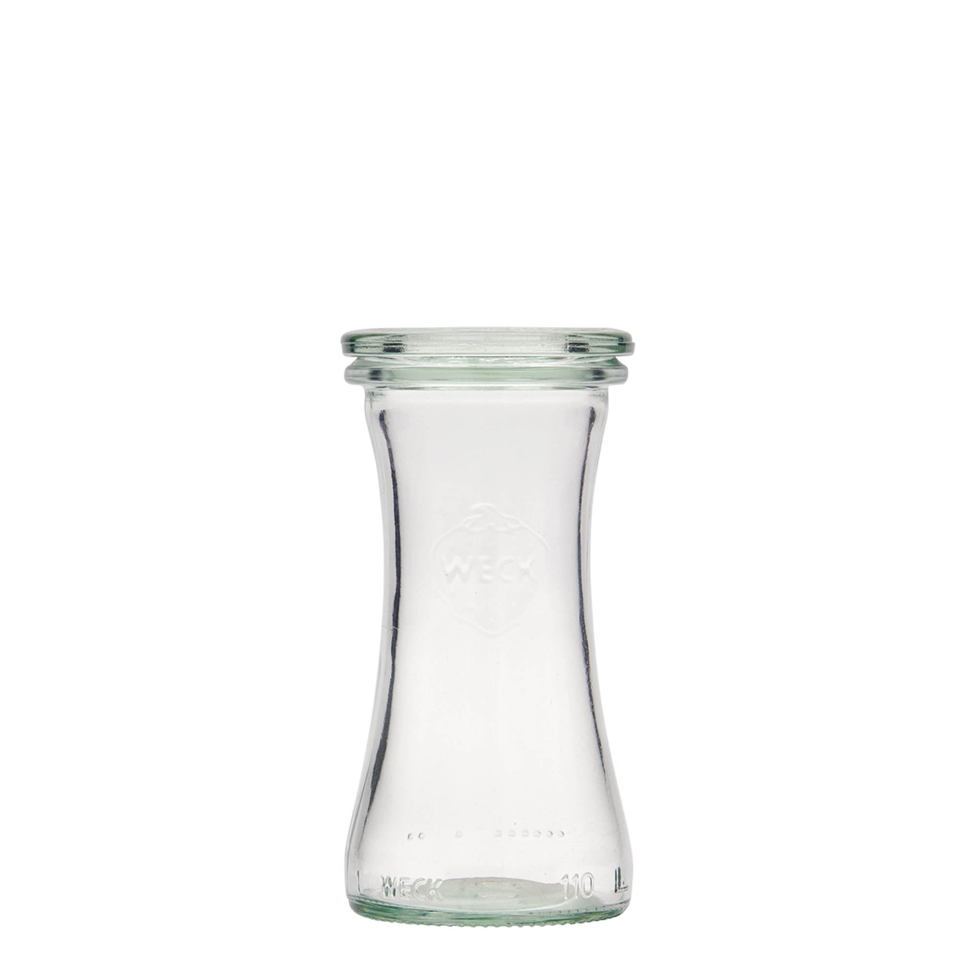 110 ml barattolo WECK per specialità, bocca: bordo tondo 110 ml barattolo WECK per specialità, bocca: bordo tondo
