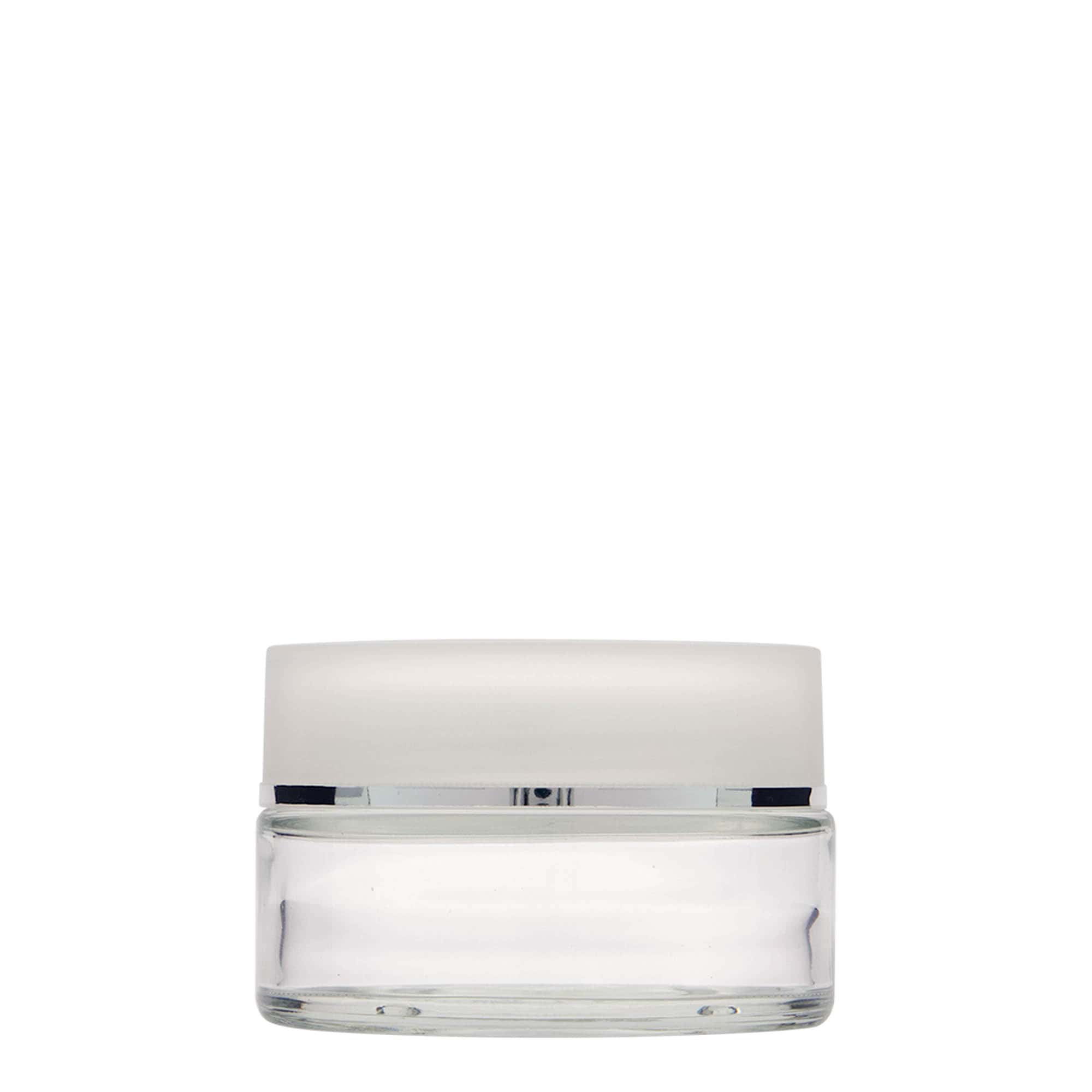 Barattolo da 100 ml 'Clear Edition', vetro, bocca: chiusura a vite
