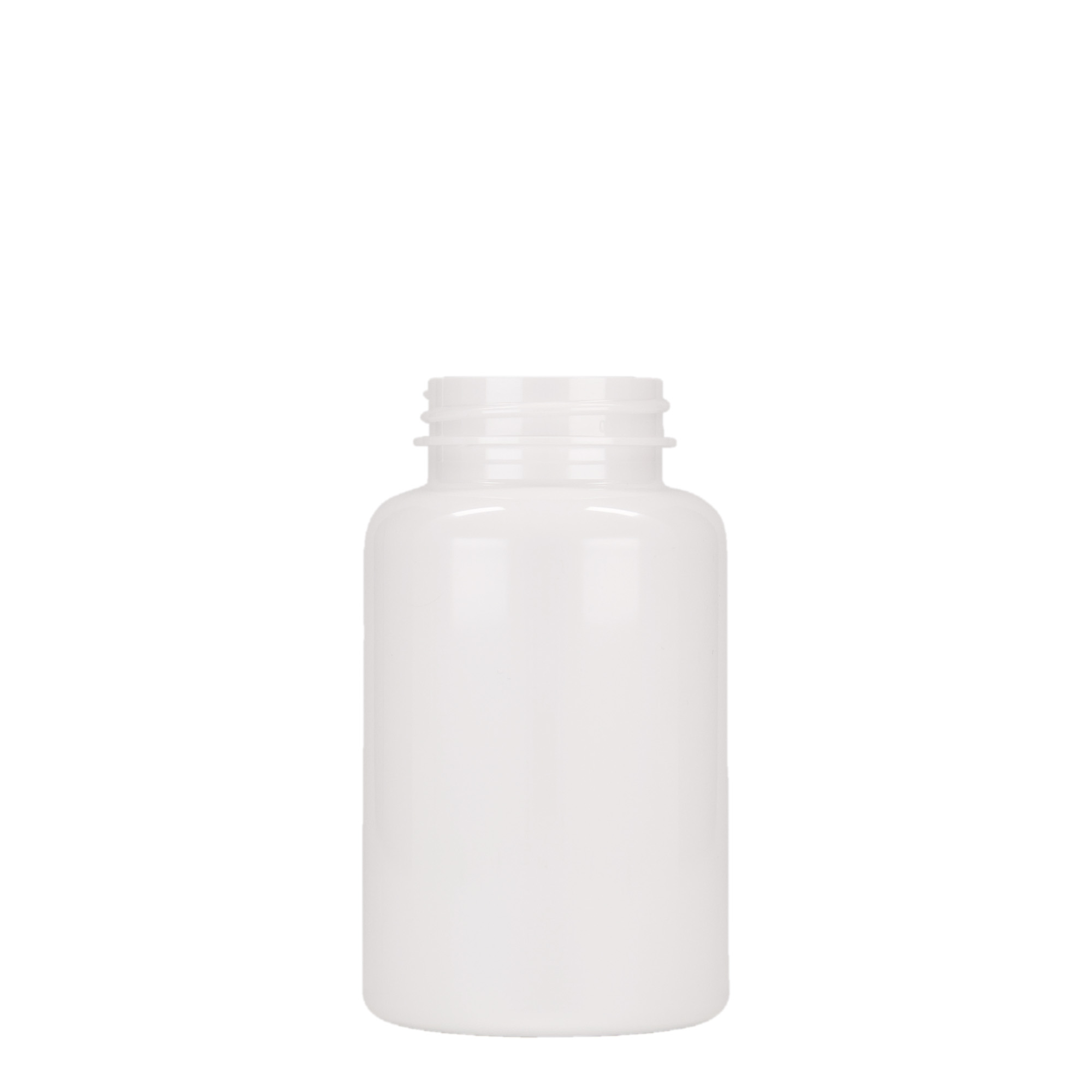 250 ml Barattolo PET-Packer, plastica, bianco, imboccatura: GPI 45/400 250 ml Barattolo PET-Packer, plastica, bianco, imboccatura: GPI 45/400