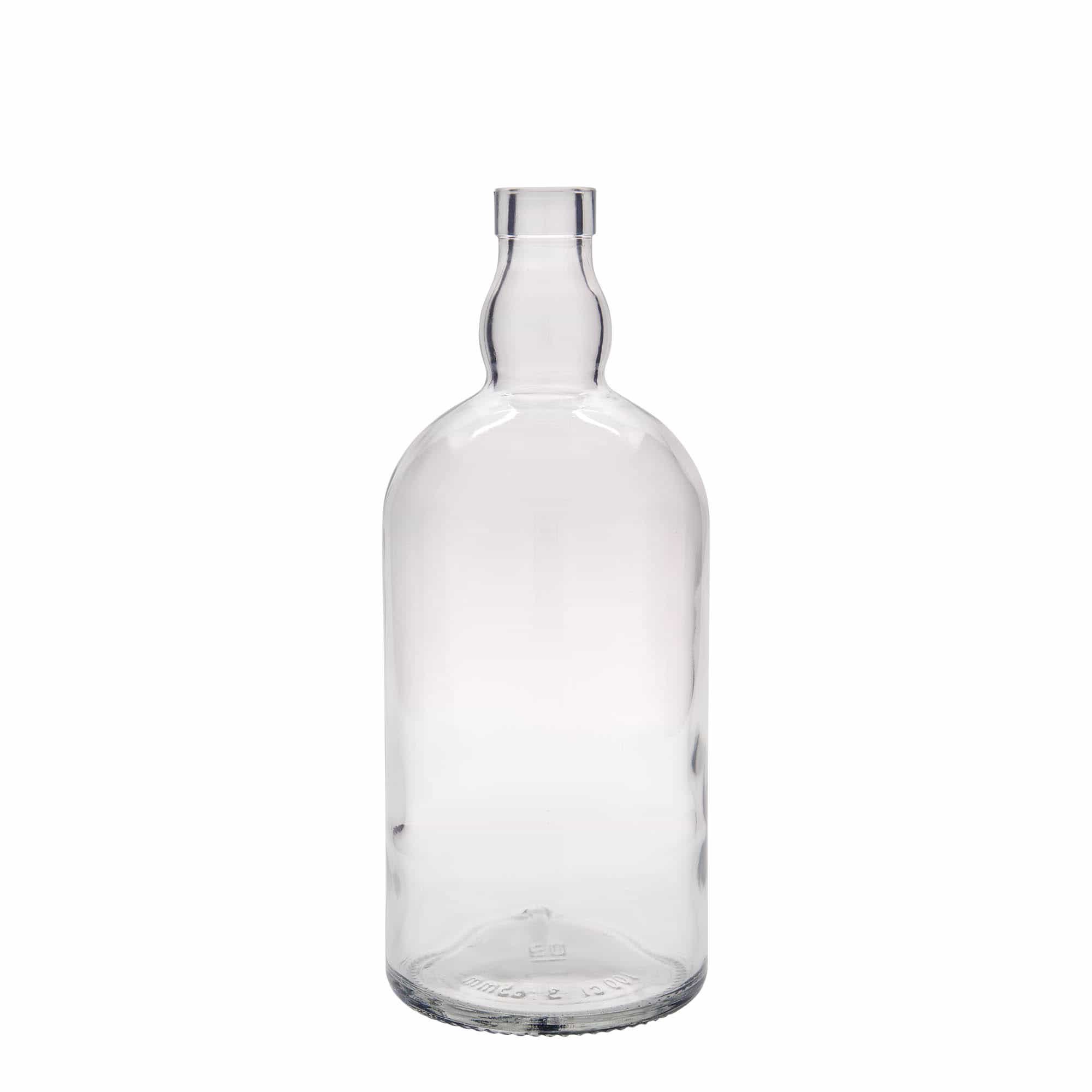 1.000 ml Bottiglia di vetro 'Aberdeen', imboccatura: fascetta 1.000 ml Bottiglia di vetro 'Aberdeen', imboccatura: fascetta