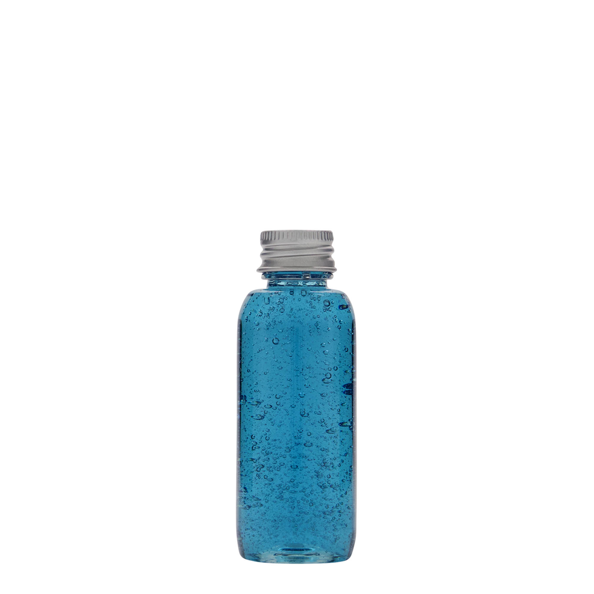 Bottiglia PET da 50 ml 'Pegasus', plastica, bocca: 20/410 Bottiglia PET da 50 ml 'Pegasus', plastica, bocca: 20/410
