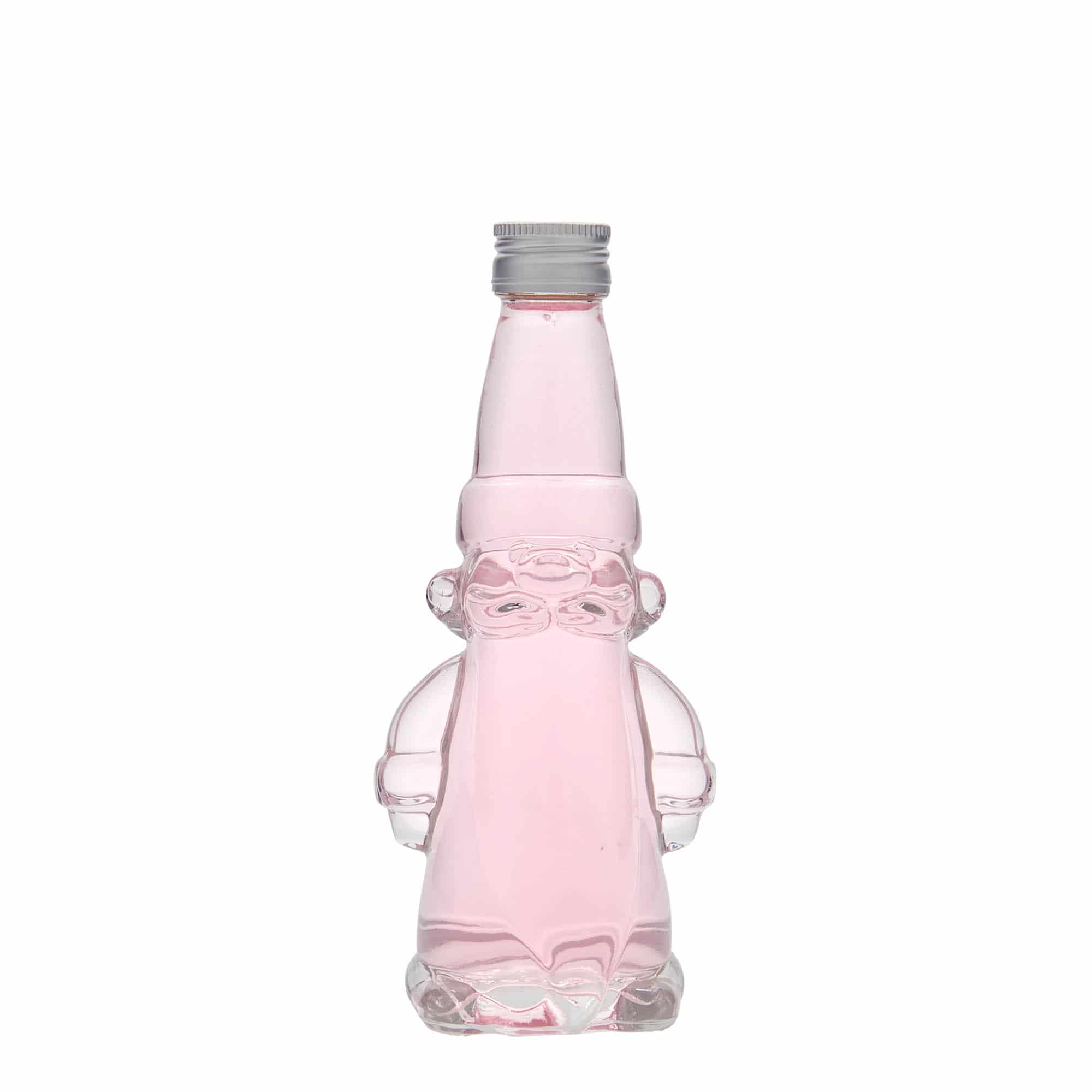 200 ml Bottiglia di vetro 'Gnomi natalizi', imboccatura: PP 28