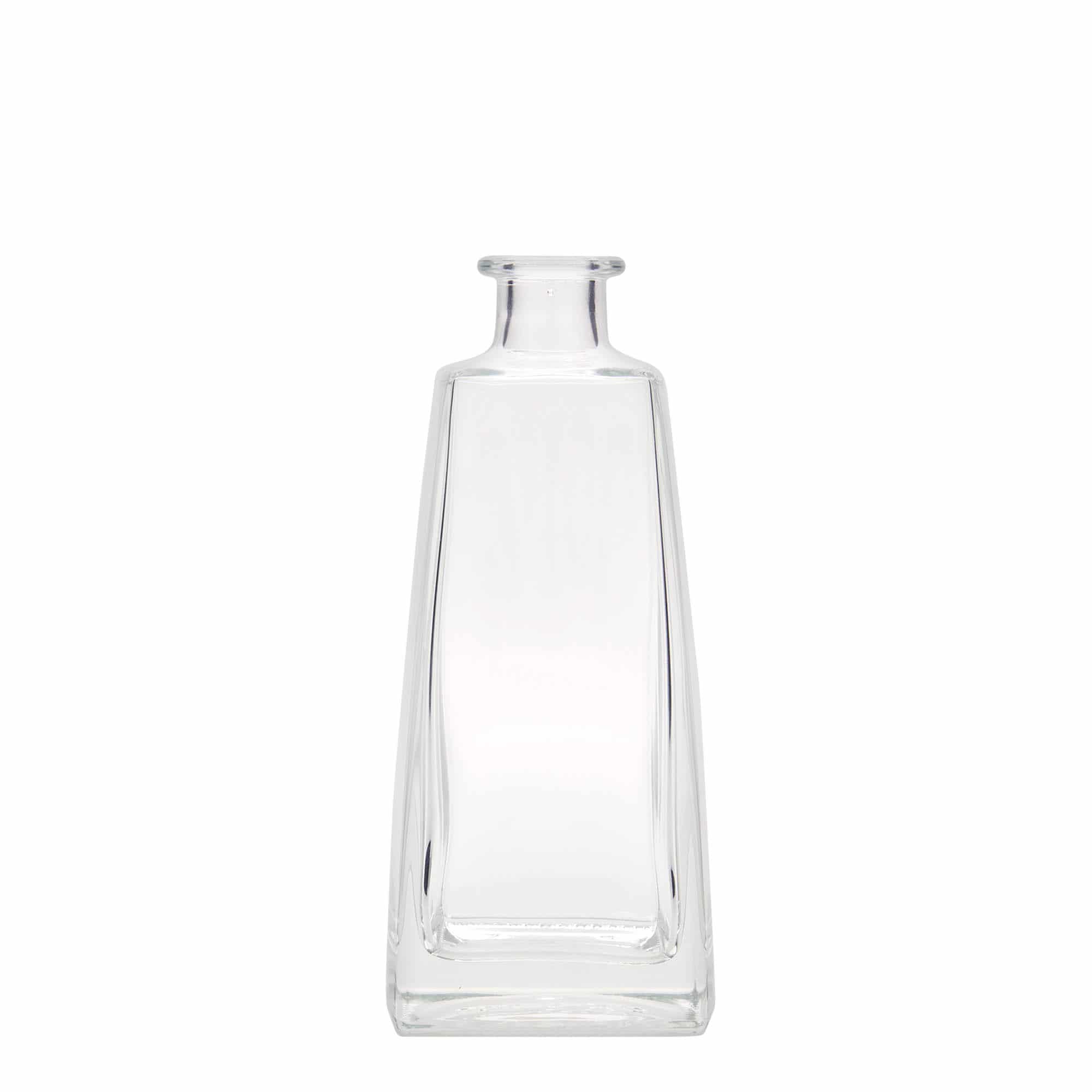 350 ml Bottiglia di vetro 'Timmy', rettangolare, imboccatura: fascetta 350 ml Bottiglia di vetro 'Timmy', rettangolare, imboccatura: fascetta