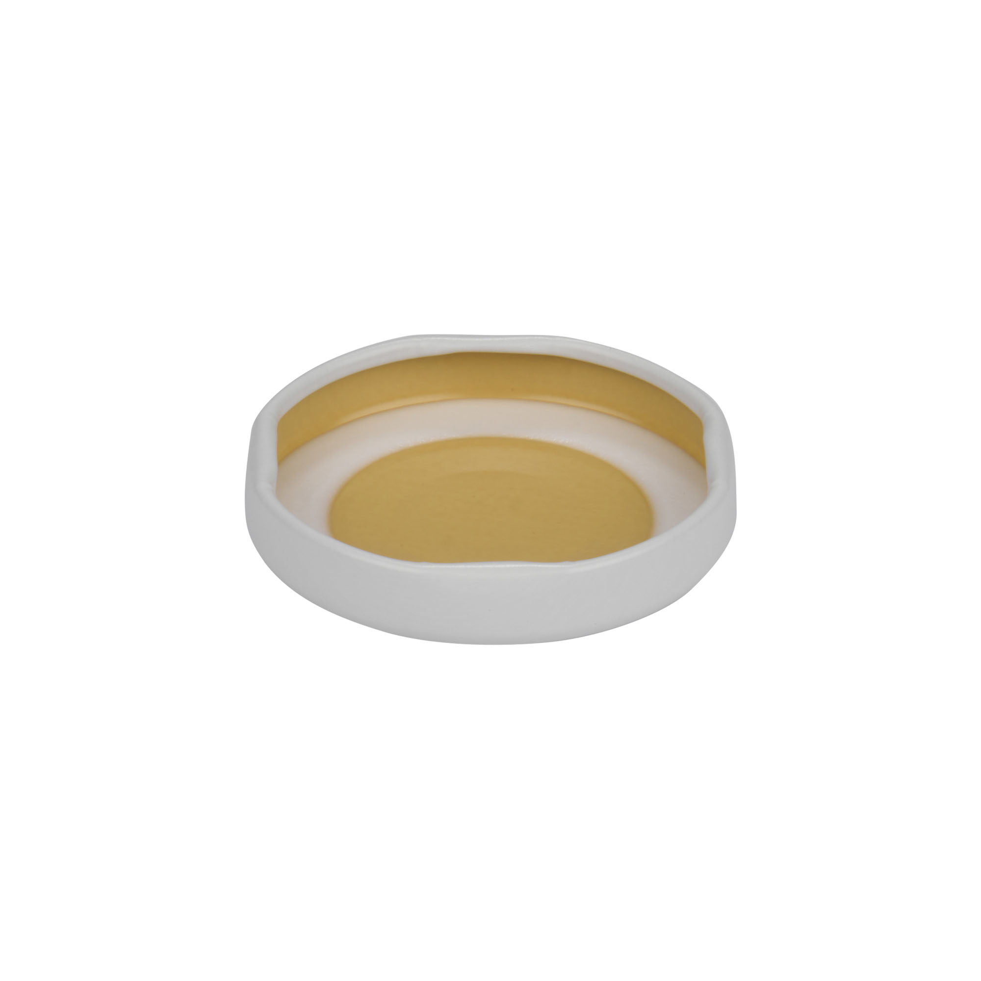 Tappi Twist-Off, lamina bianca, bianco, per bocca: TO 43