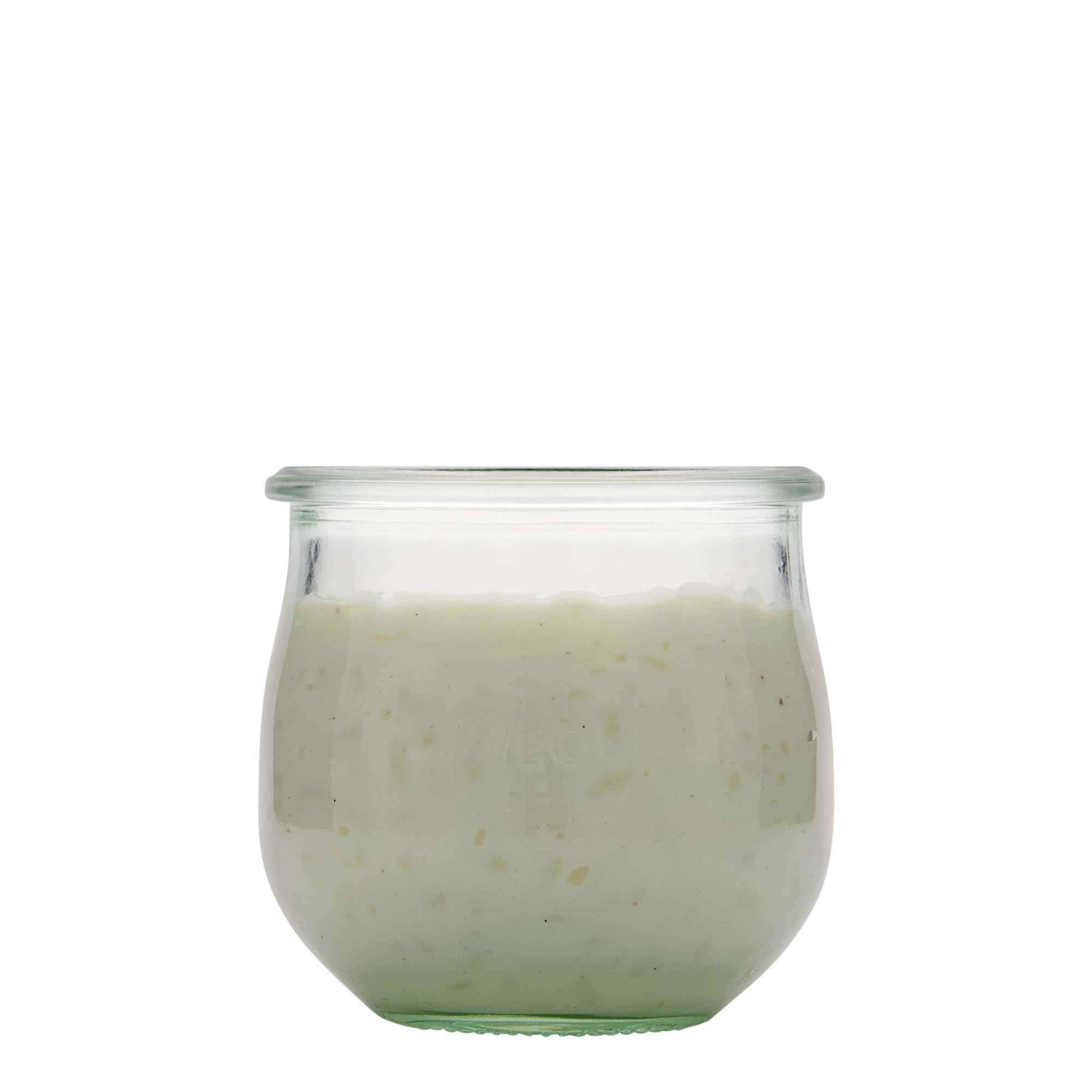 370 ml Vasetto WECK Tulipano, vetro, imboccatura: bordo rotondo