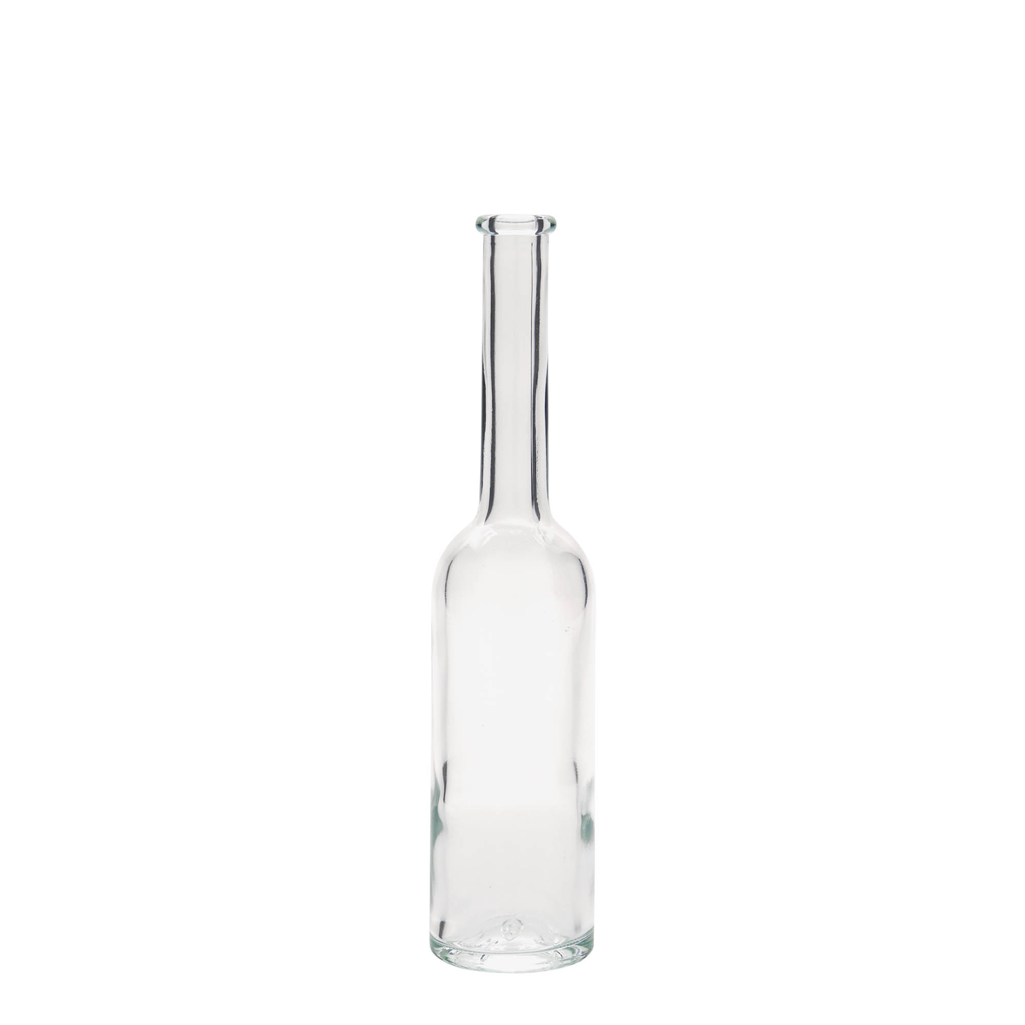 Bottiglia di vetro da 100 ml 'Opera', bocca: sughero Bottiglia di vetro da 100 ml 'Opera', bocca: sughero