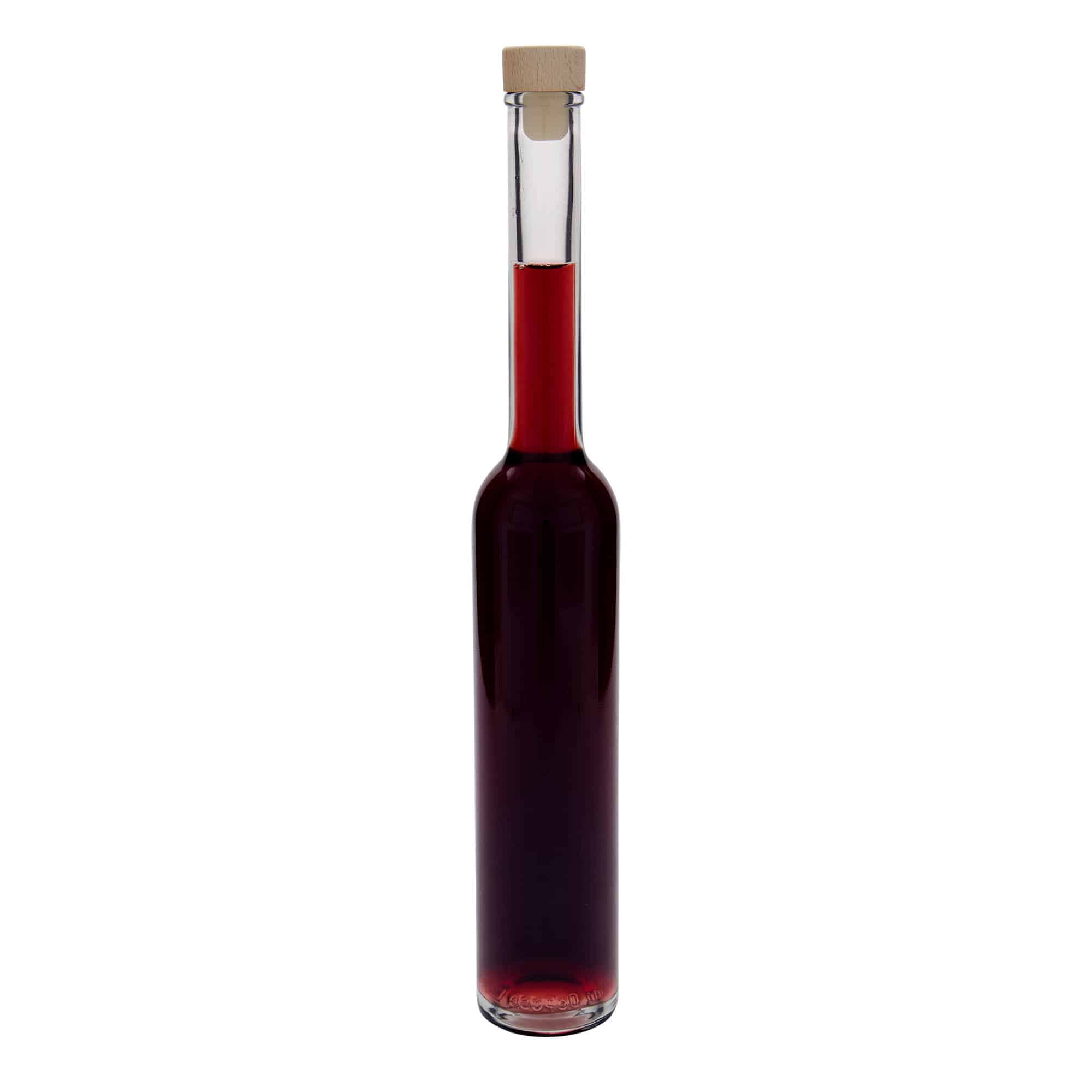 350 ml Bottiglia di vetro 'Platina', imboccatura: fascetta
