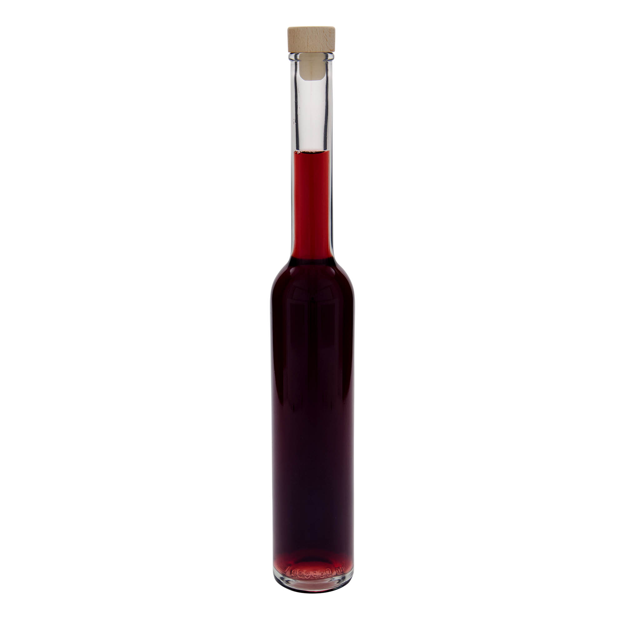 Bottiglia di vetro da 350 ml 'Platina', bocca: tappo in sughero Bottiglia di vetro da 350 ml 'Platina', bocca: tappo in sughero