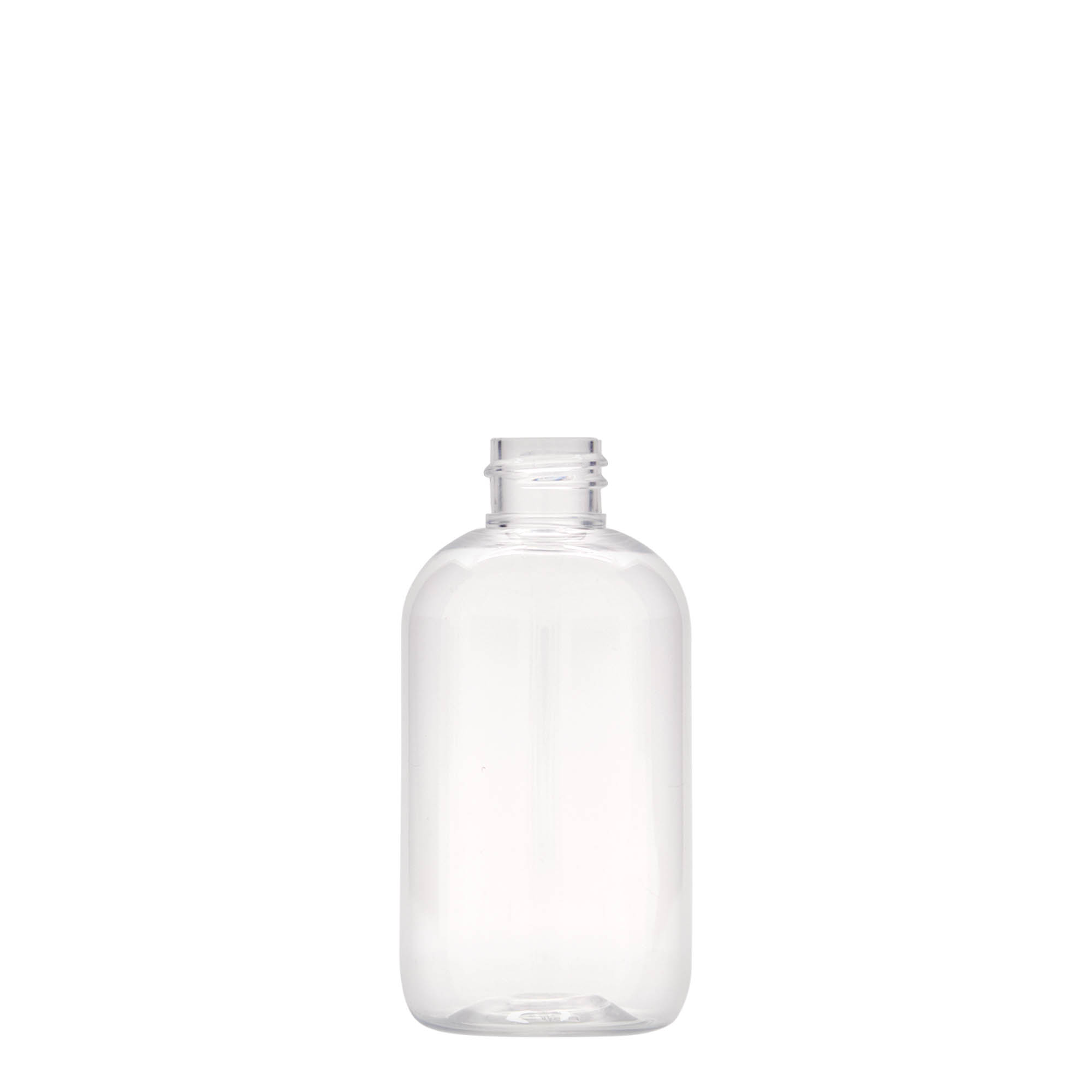 Bottiglia PET da 100 ml 'Boston', plastica, bocca: 20/410 Bottiglia PET da 100 ml 'Boston', plastica, bocca: 20/410