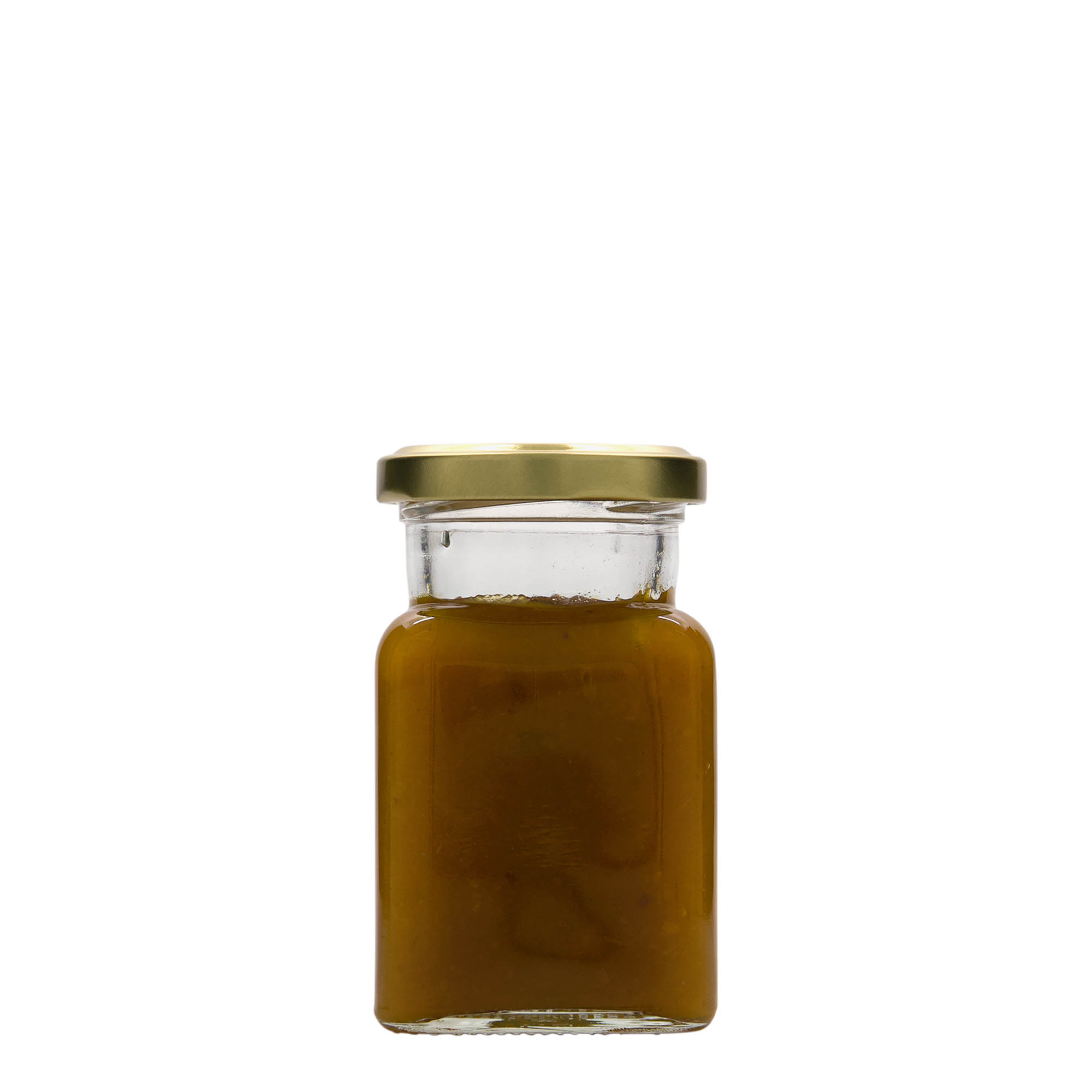 150 ml barattolo quadrato, bocca: Twist-Off (TO 53)