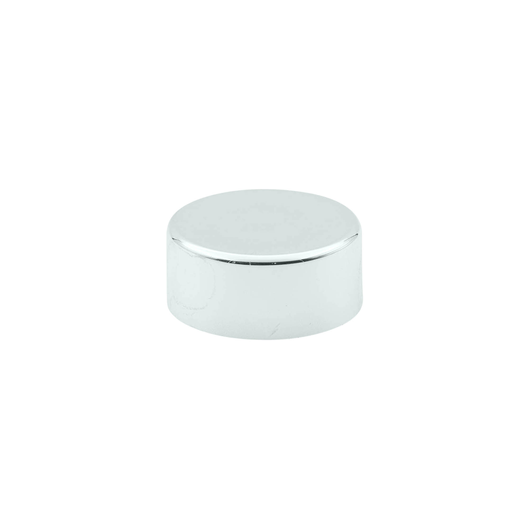 Tappo a vite, plastica ABS, argento, per bocca: GPI 28/400 Tappo a vite, plastica ABS, argento, per bocca: GPI 28/400