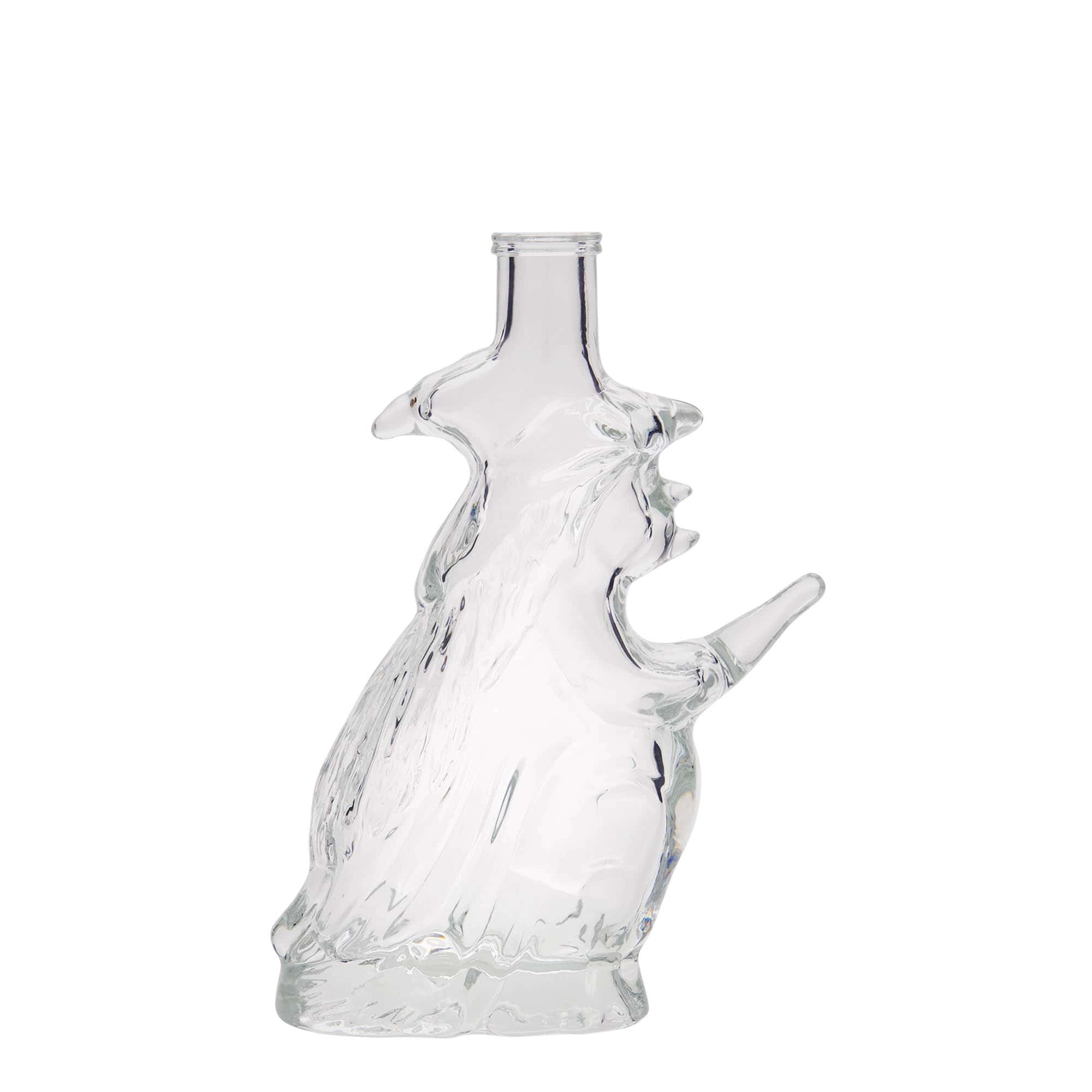 Bottiglia di vetro da 200 ml 'Strega', bocca: tappo di sughero Bottiglia di vetro da 200 ml 'Strega', bocca: tappo di sughero