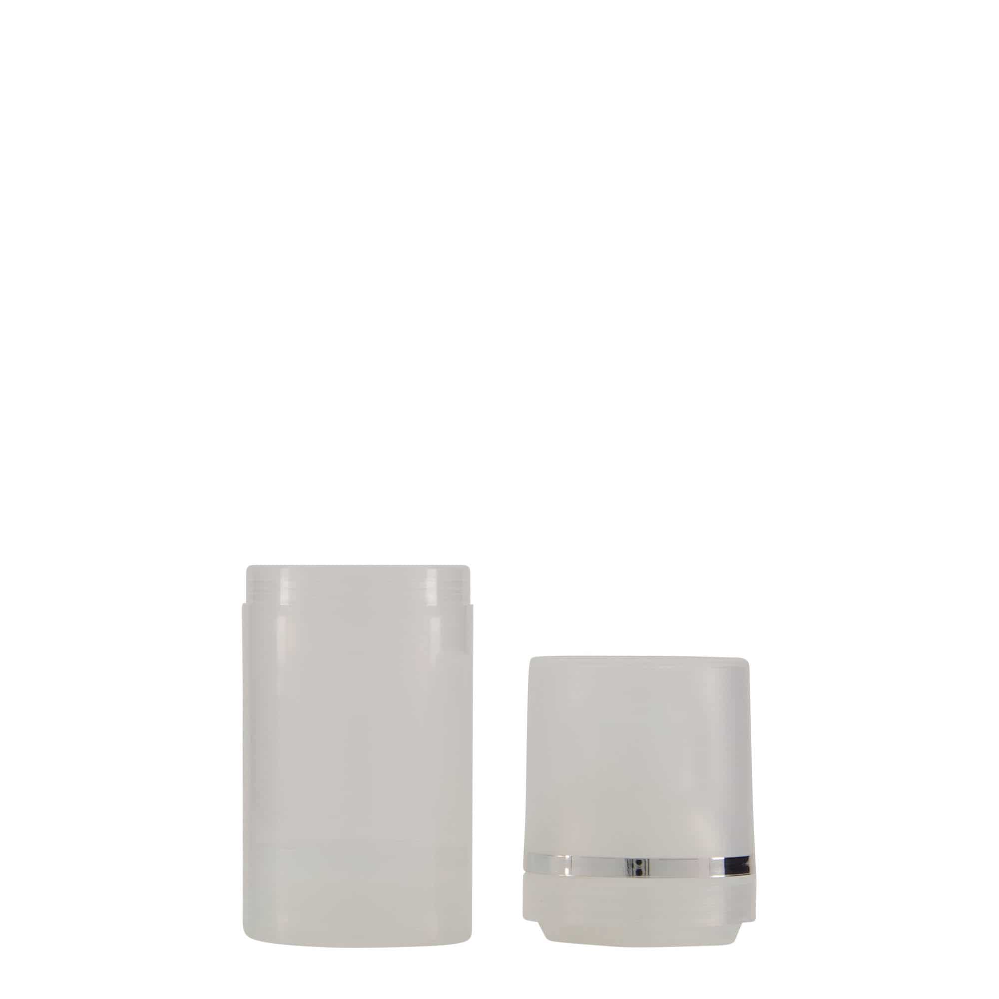 Dispenser Airless 30 ml 'Mezzo', plastica PP, naturale