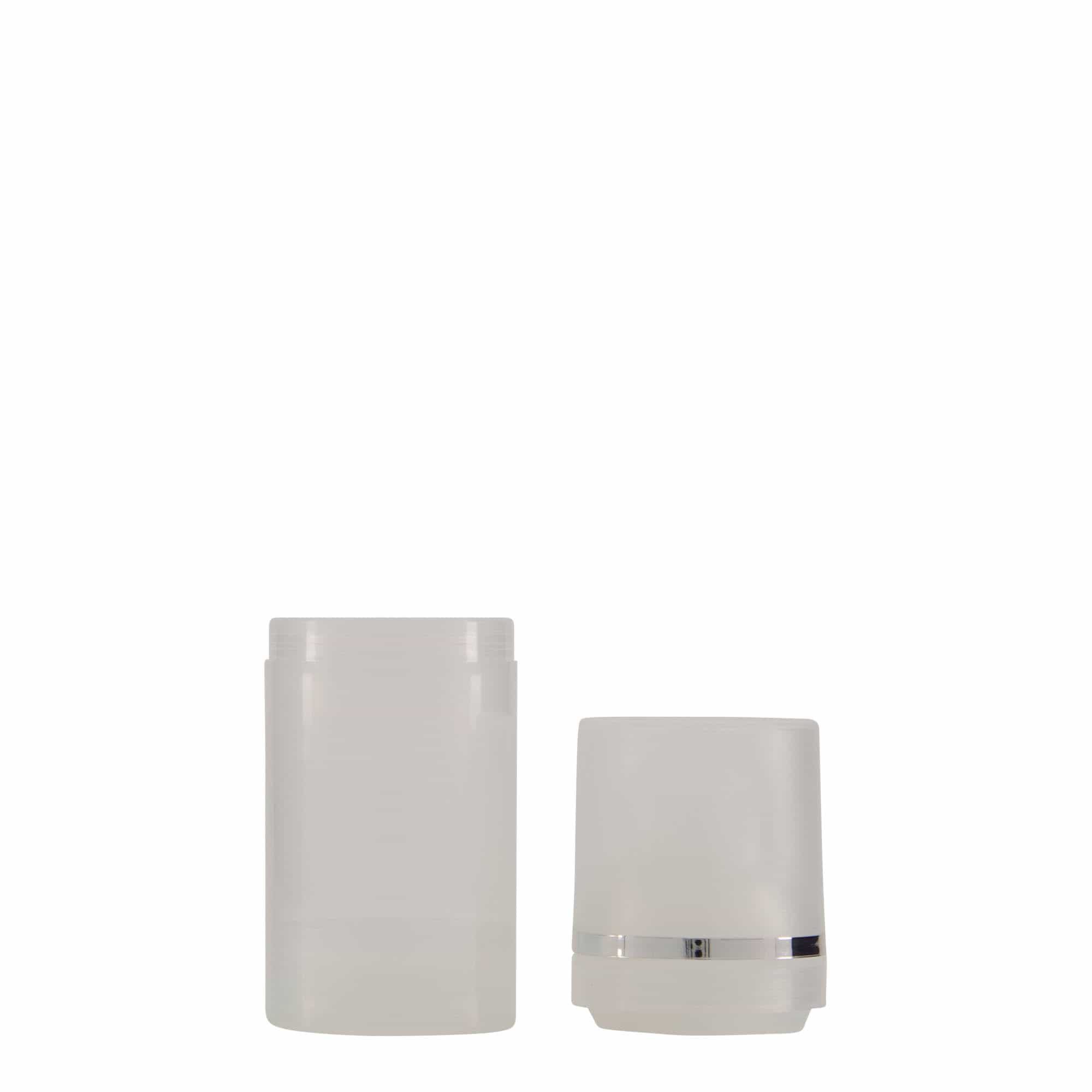 Dispenser Airless 30 ml 'Mezzo', plastica PP, naturale