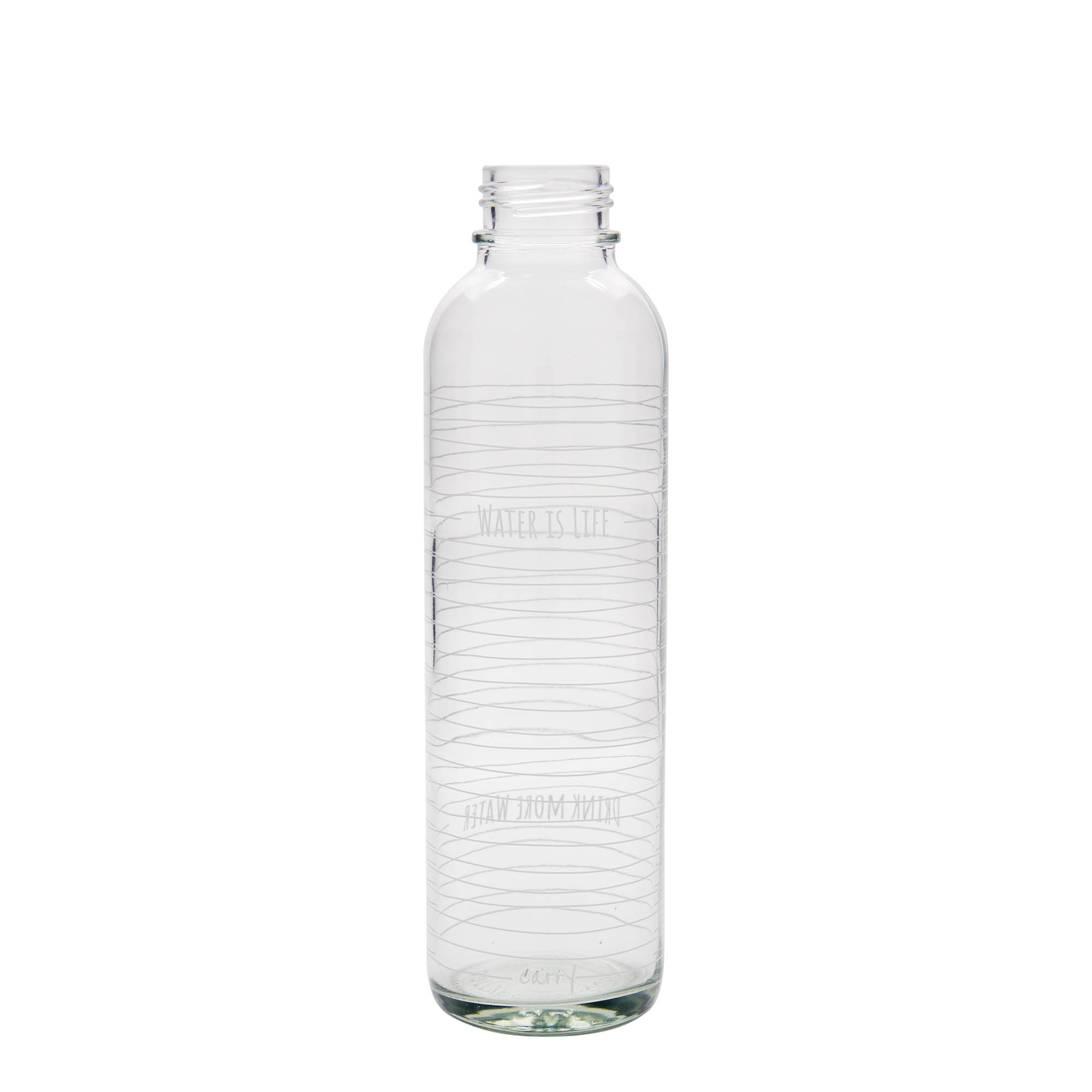 Borraccia da 700 ml CARRY Bottle 'Water is Life', bocca: chiusura a vite
