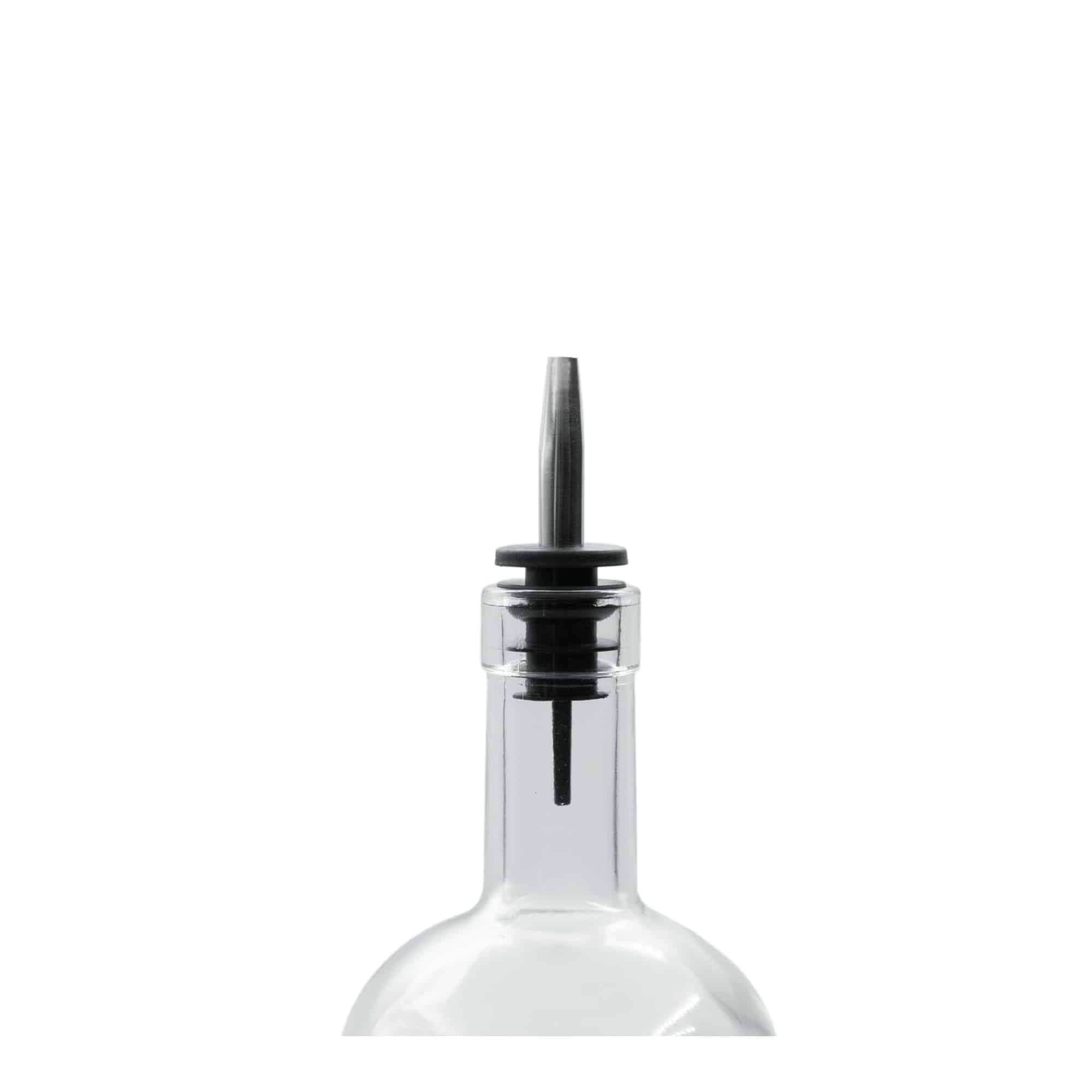 Beccuccio Inox conico, acciaio inox, argento