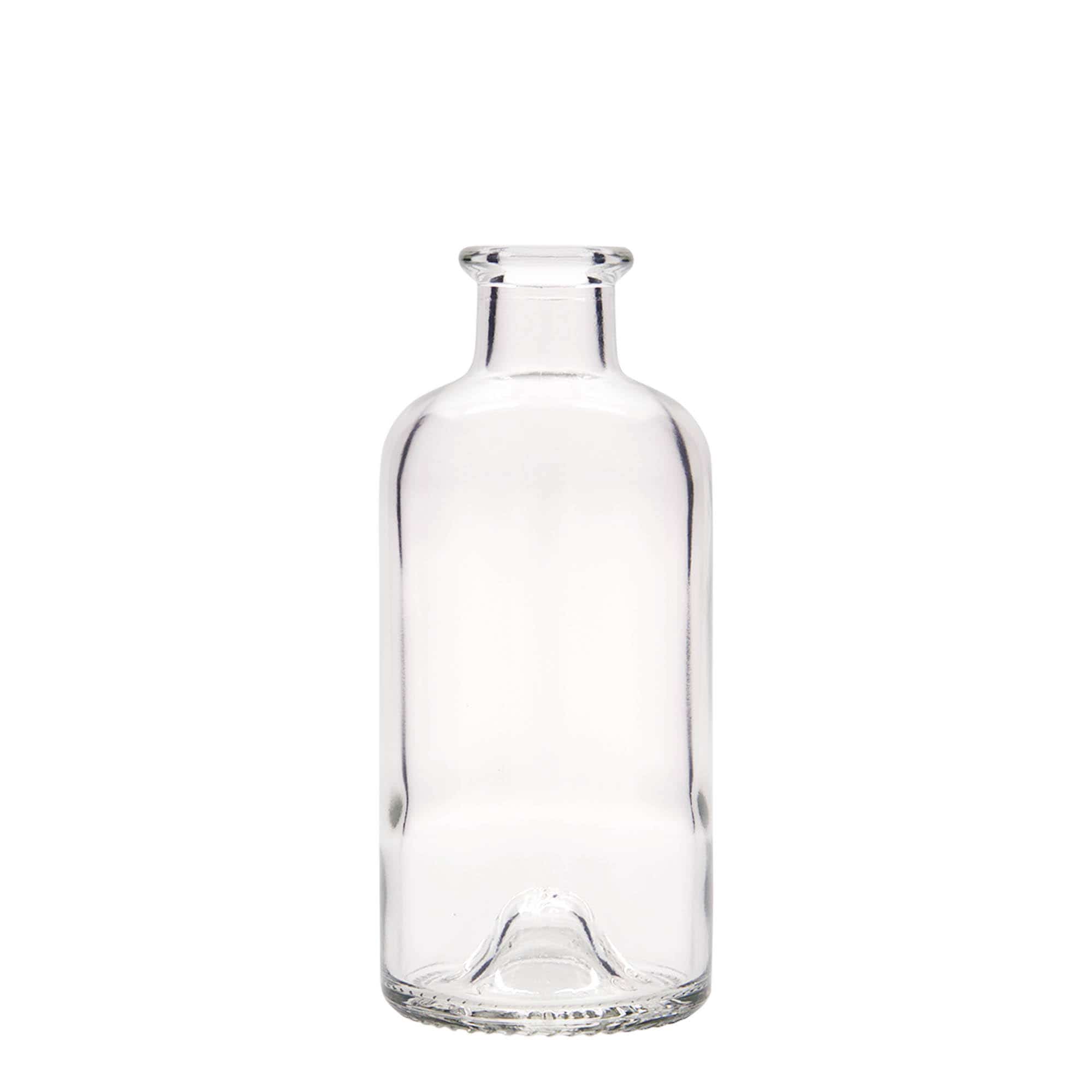 200 ml Bottiglia da farmacia, vetro, imboccatura: fascetta 200 ml Bottiglia da farmacia, vetro, imboccatura: fascetta