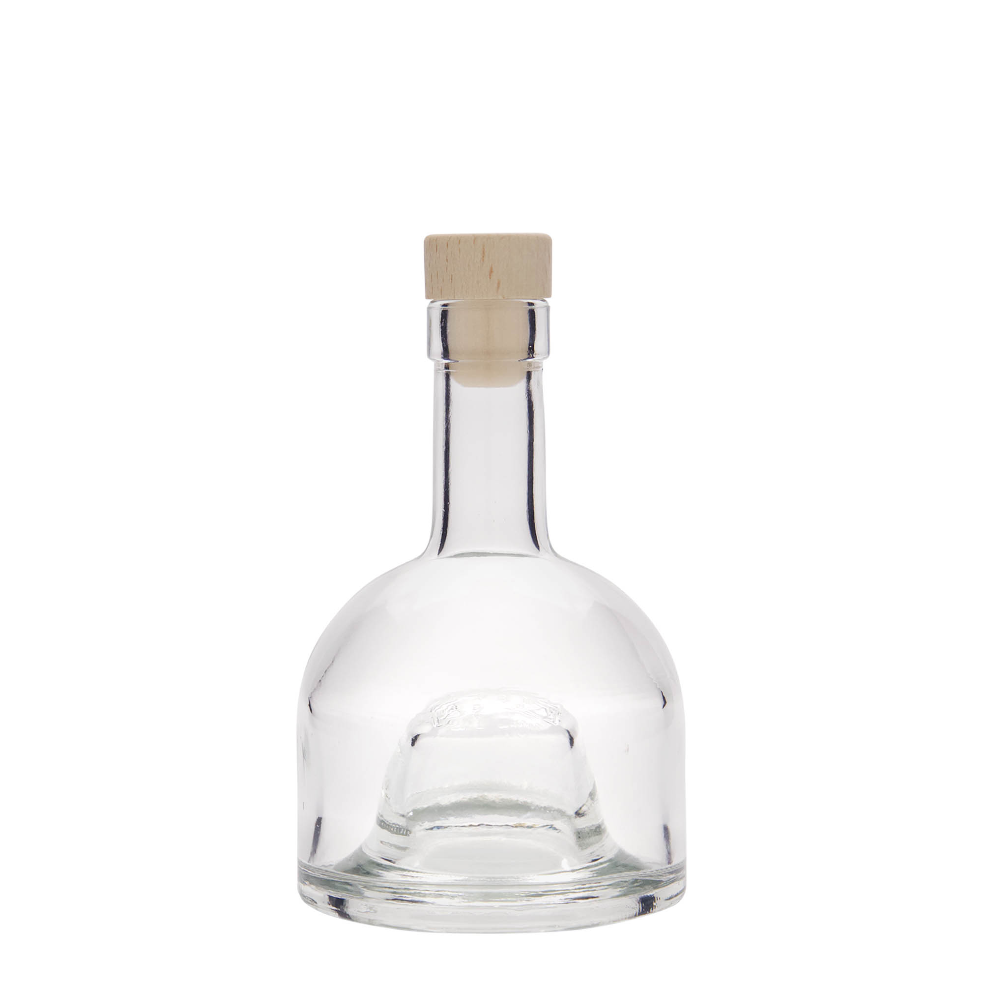 Bottiglia di vetro da 200 ml 'Kato', bocca: sughero Bottiglia di vetro da 200 ml 'Kato', bocca: sughero