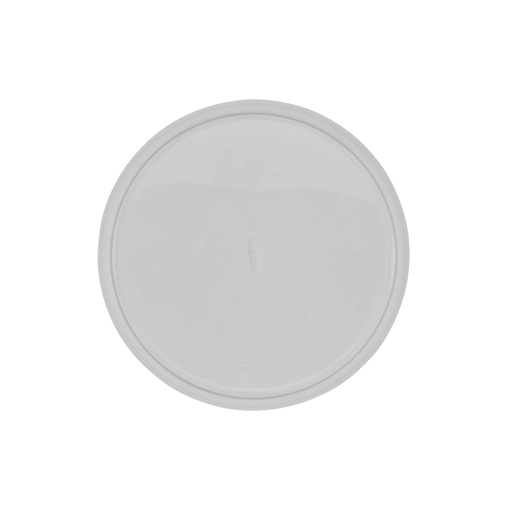 Coperchio per secchio da 1,8 l, plastica PP, bianco