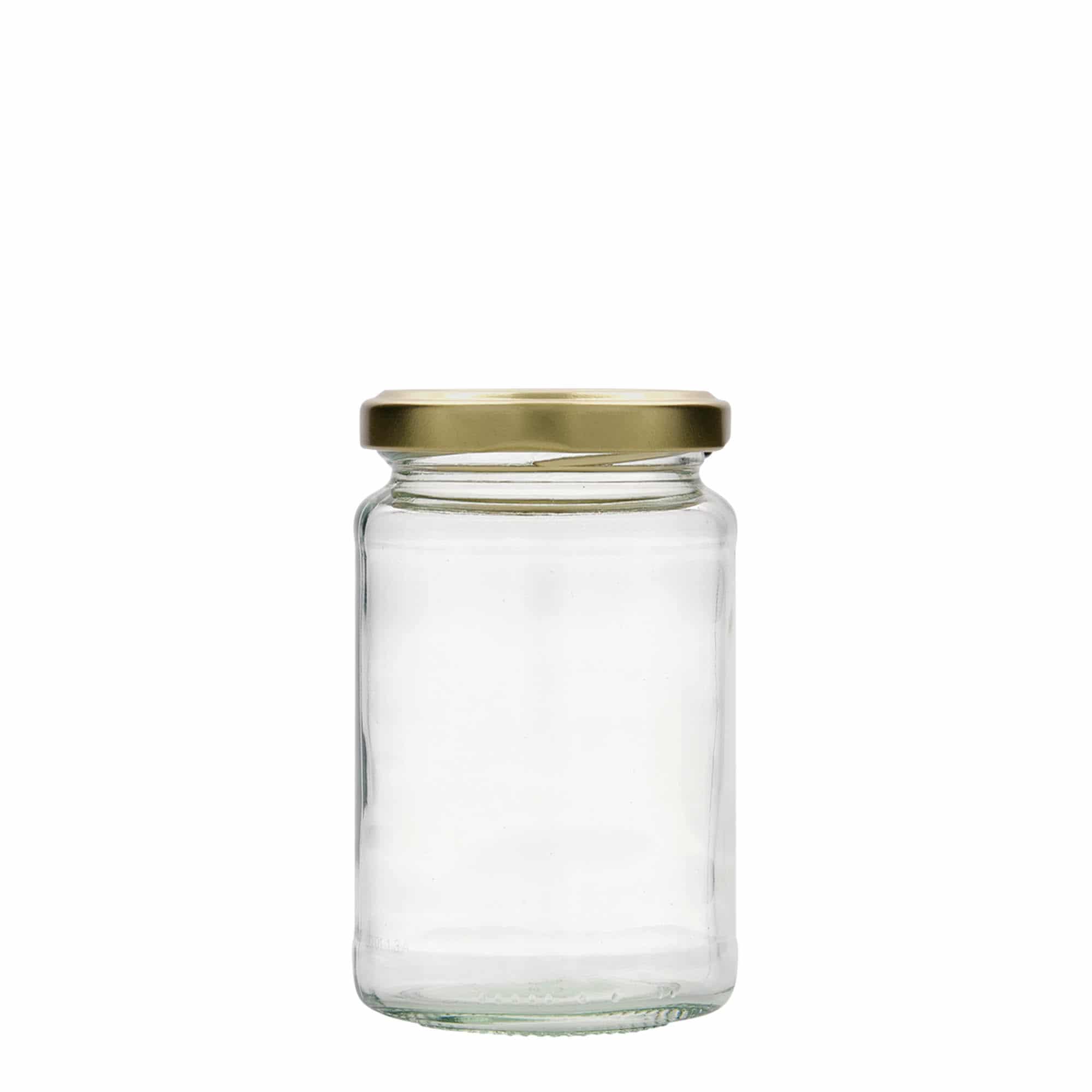 225 ml Vasetto cilindrico alto, vetro, imboccatura: Twist-Off (TO 58)