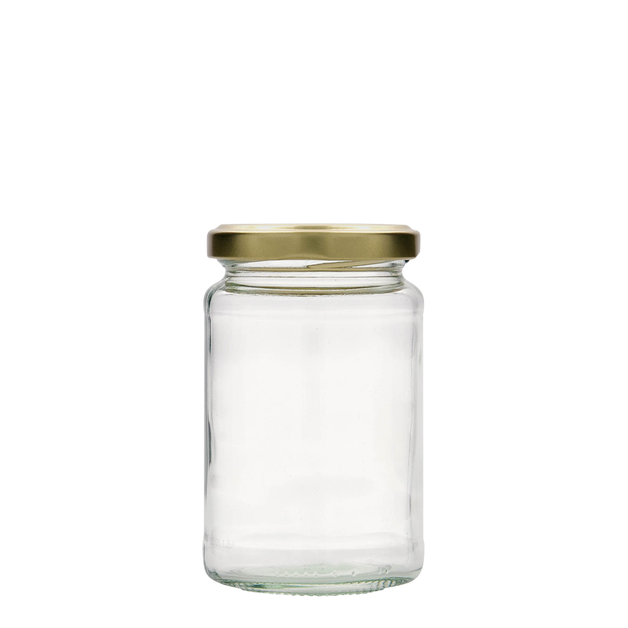 Bicchiere rotondo alto da 225 ml, bocca: Twist-Off (TO 58) Bicchiere rotondo alto da 225 ml, bocca: Twist-Off (TO 58)