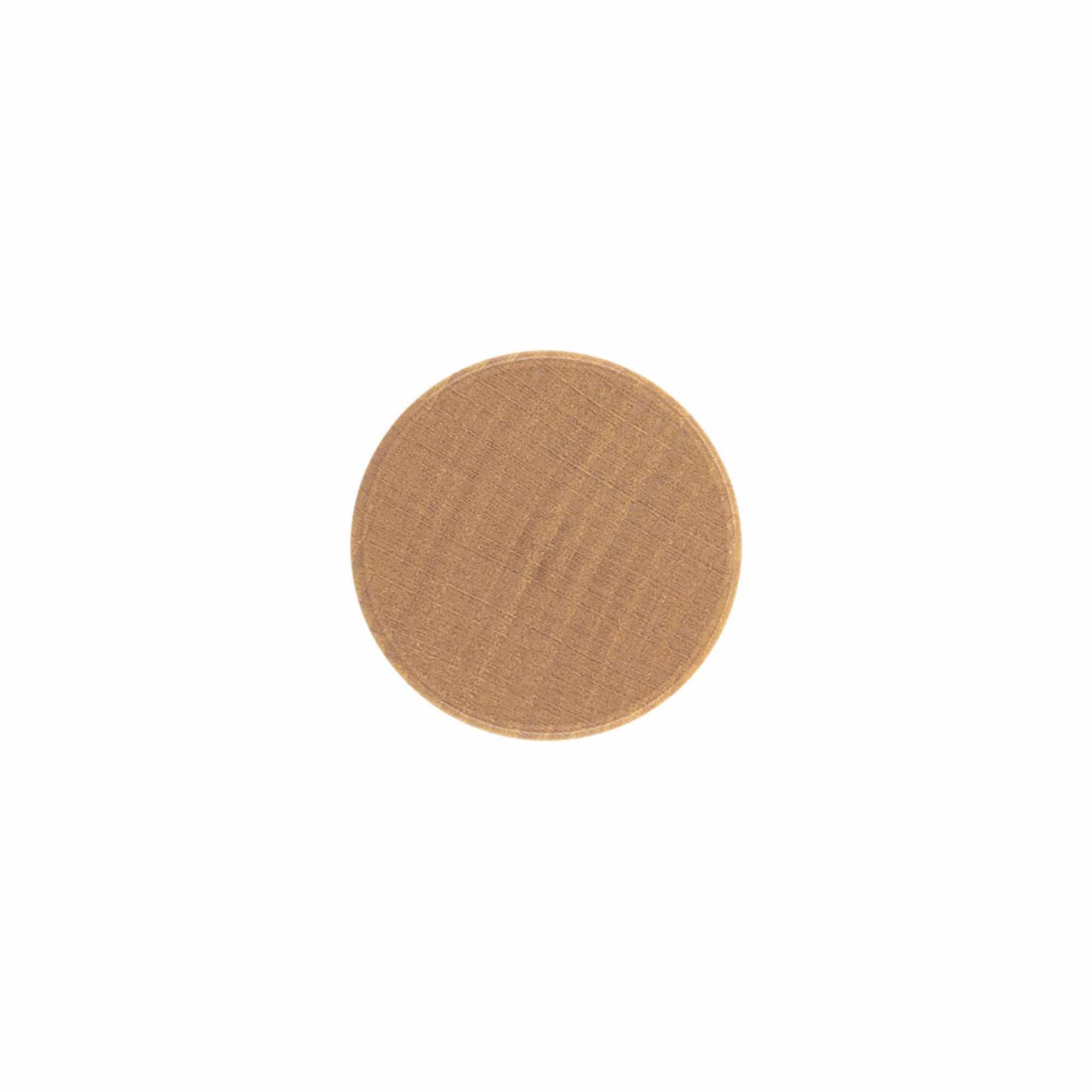 Tappo a vite, metallo-legno, color legno, per imboccatura: PP 28