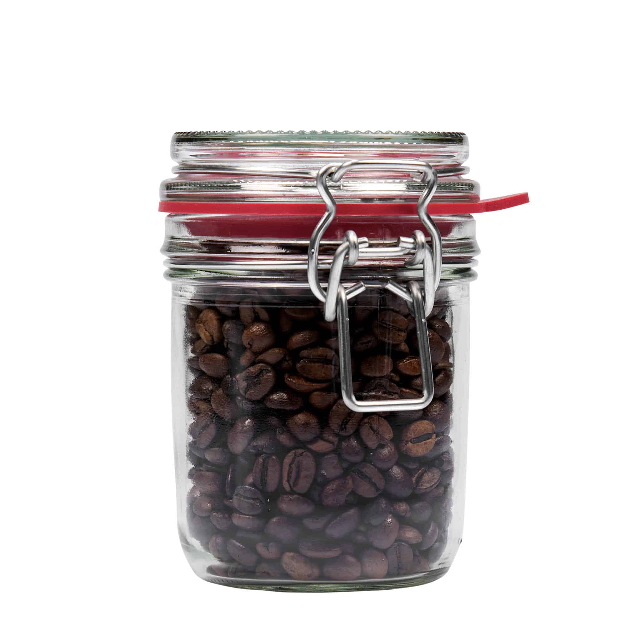 370 ml Barattolo ermetico, vetro, imboccatura: chiusura meccanica
