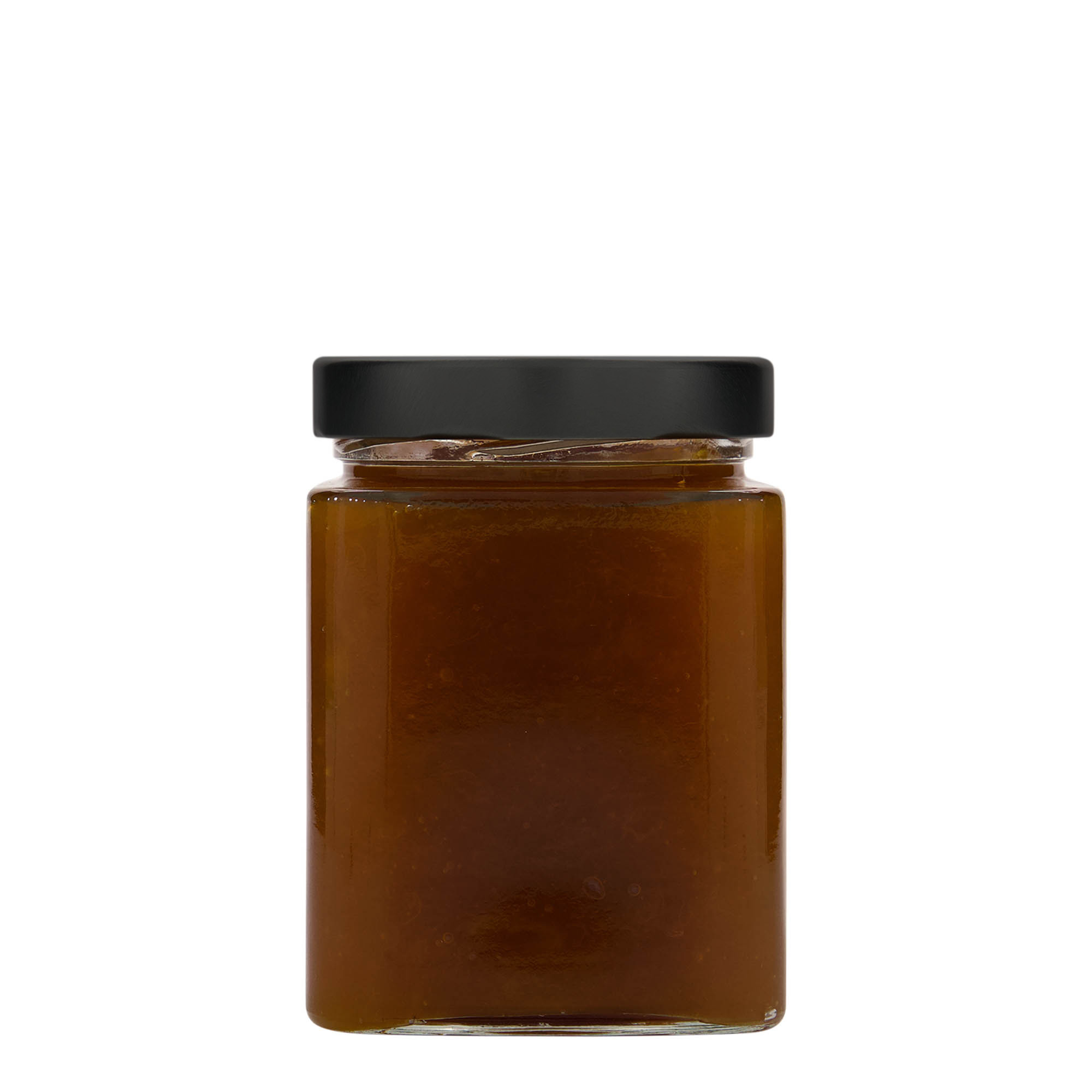580 ml barattolo quadrato 'Ikarus', bocca: Deep-Twist-Off (DTO 82)