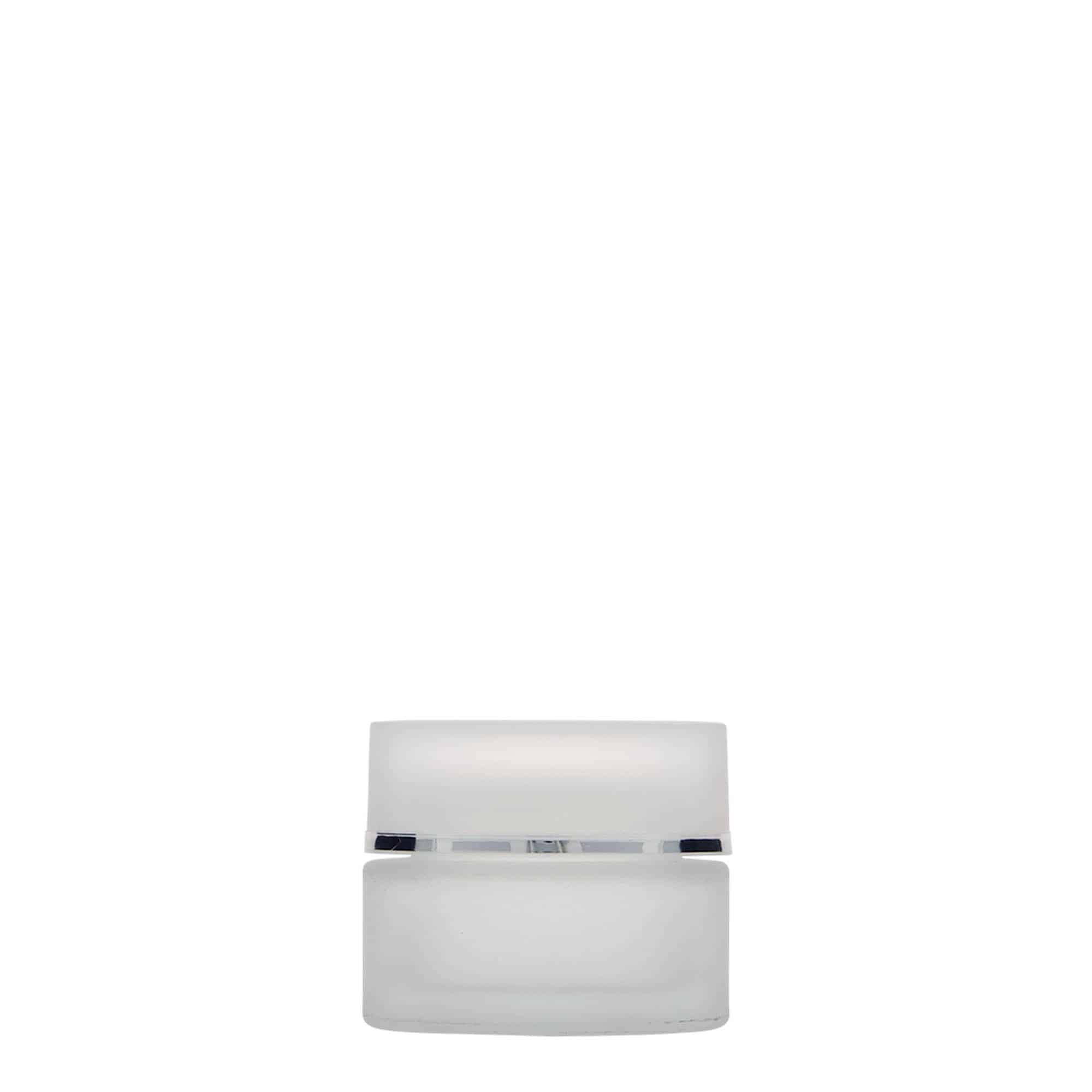 15 ml Contenitore cosmetico 'Platinum Edition', vetro, effetto ghiaccio, imboccatura: a vite